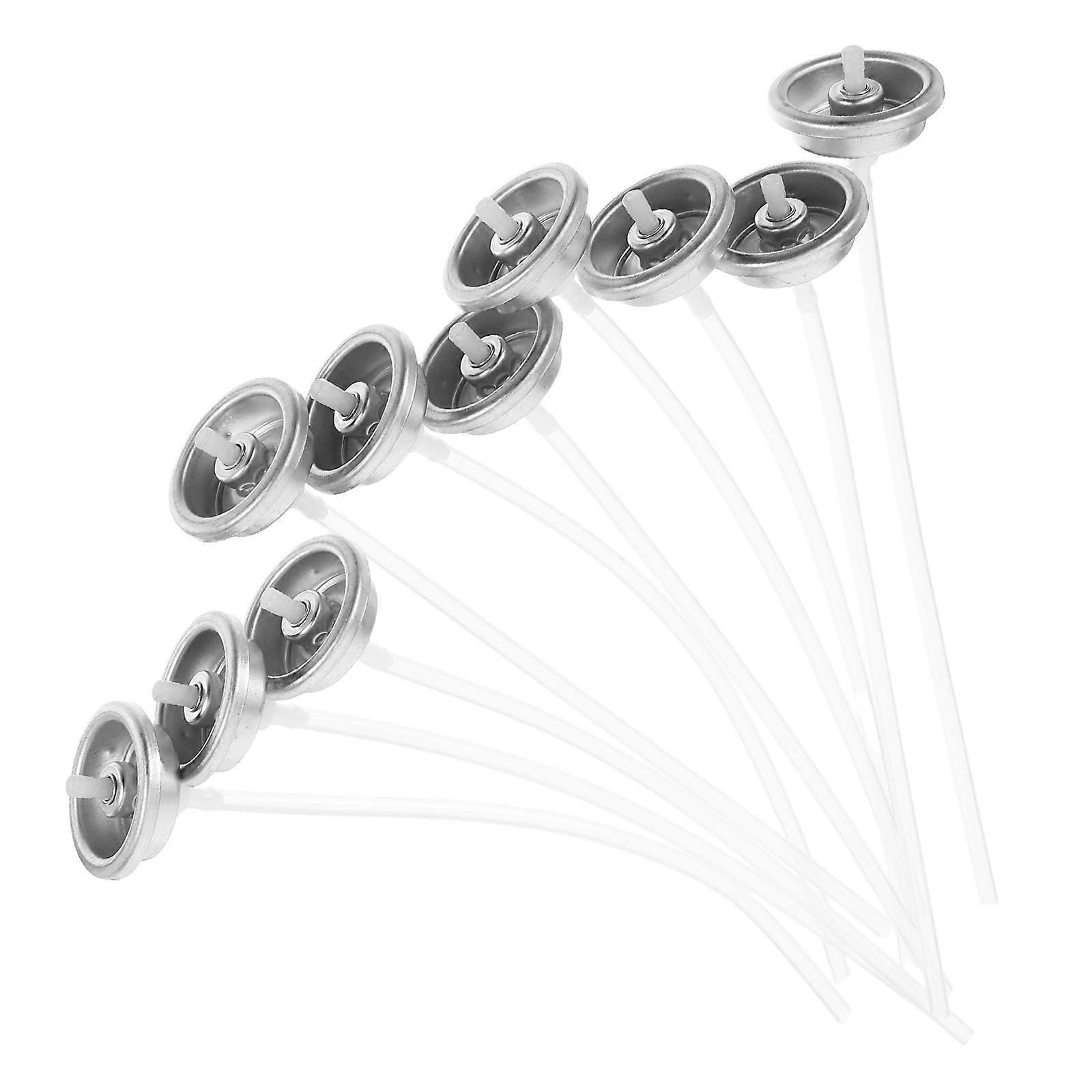 10 Pcs Durable Extension Adapter Nozzle Tips for Aerosol Spray Cans – Versatile Compatible Design for Household and Industrial Use – Sturdy