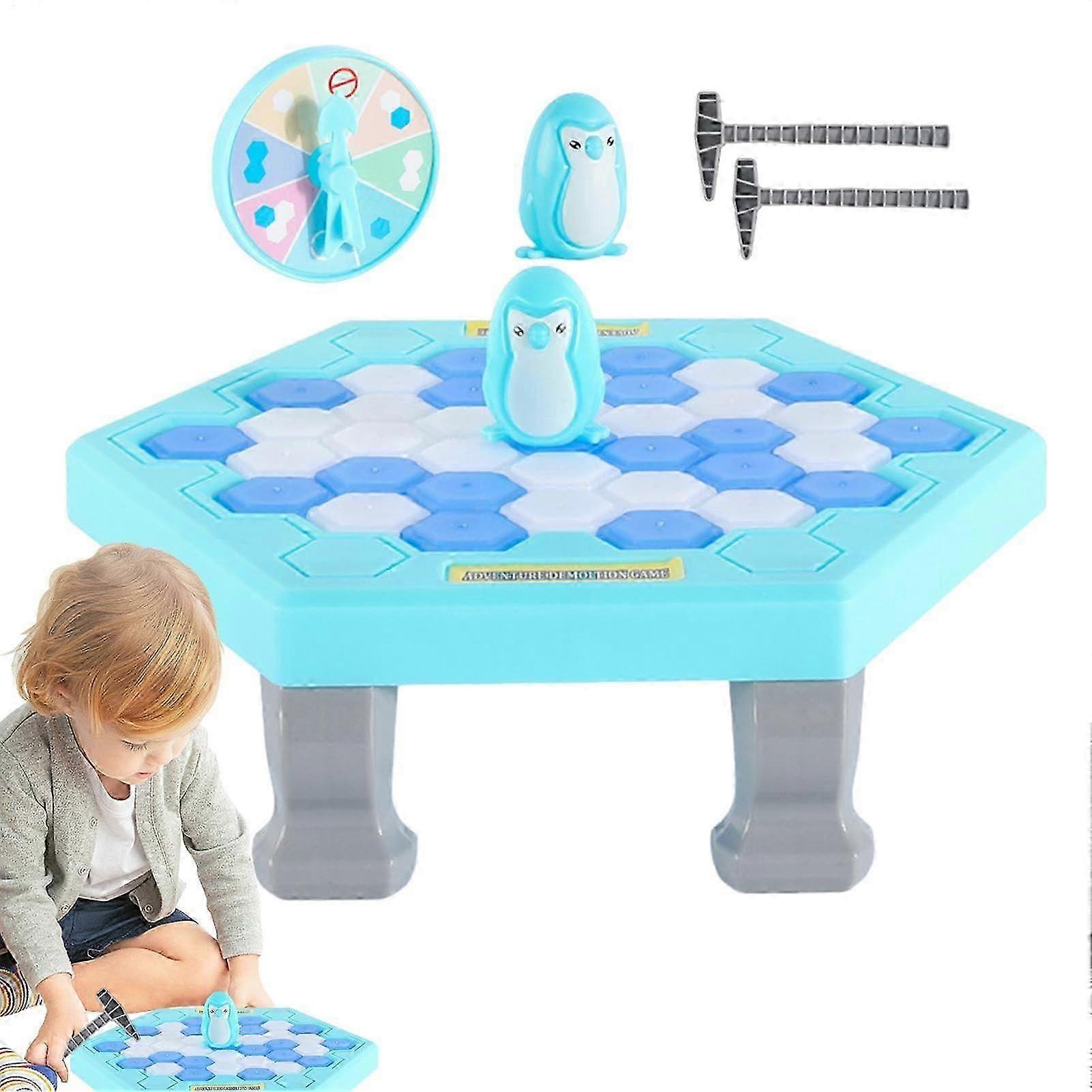 Penguin Smashing Ice Block Game  Fun Family Puzzle Toy with Trapping Challenge