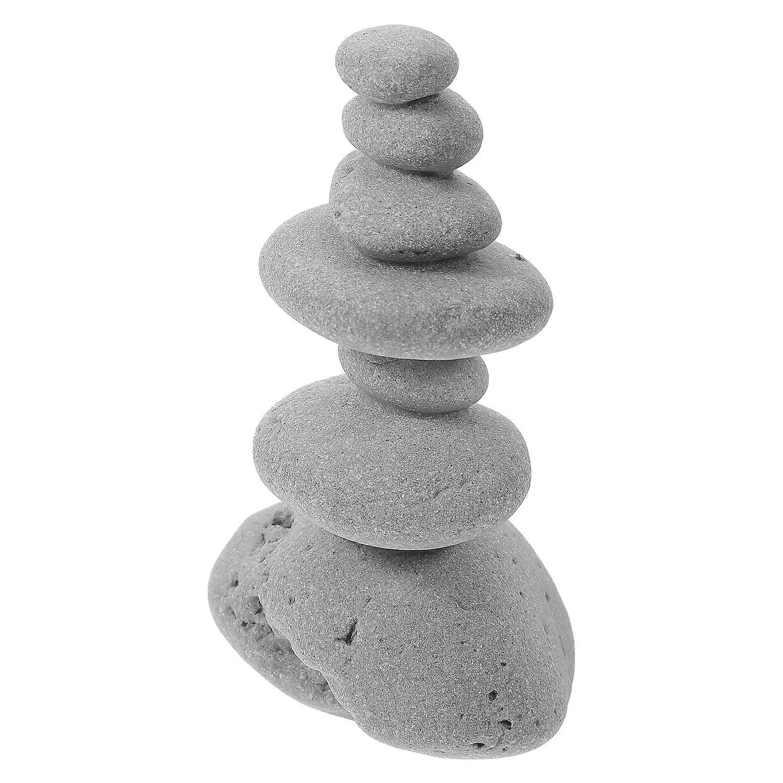Outdoor Landscape Stone Garden Decor Simple Design For Desk Living Room Sand Table Aquarium Micro Landscape Enhancement 1Set