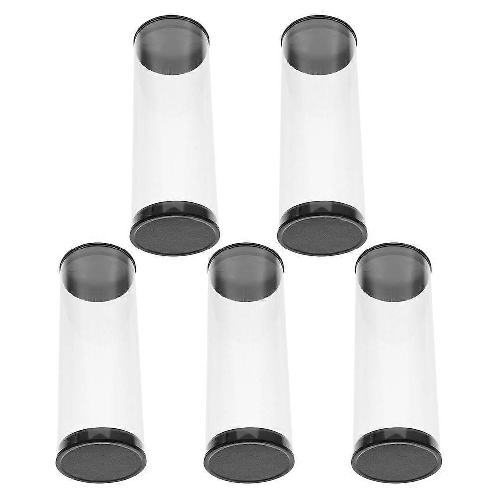 Here's a refined product description for your **5pcs Transparent Golf Ball Case**:
### **5 Pack Transparent Golf Ball Cases – Portable,