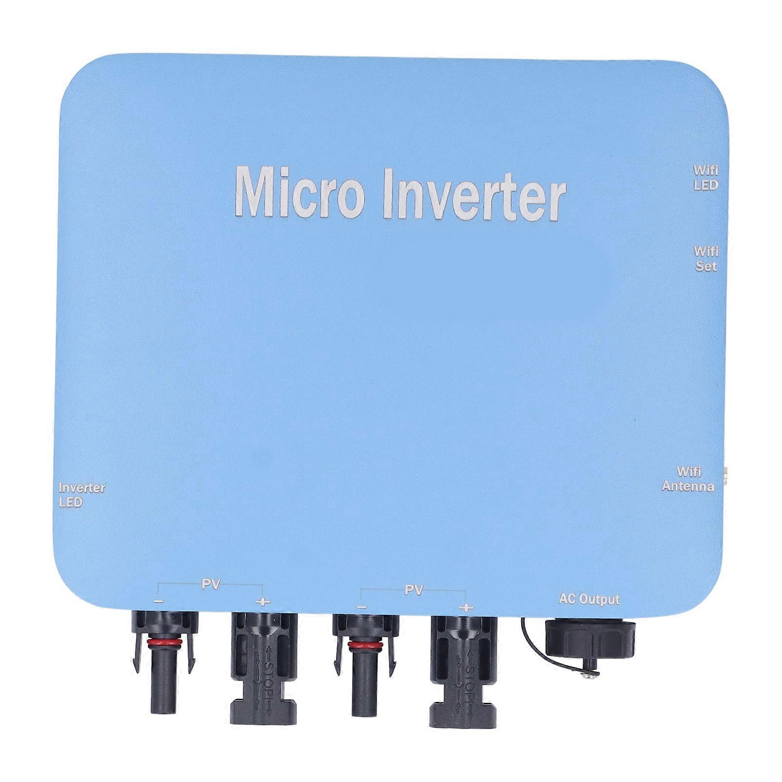 Micro Grid ansluten växelriktare solpanel DC till AC Wifi-kontrollerad automatisk identifiering