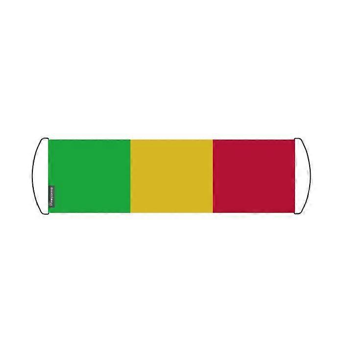 Scrolling Banner – Flag of Mali – 24 x 70 cm – Polyester – Hand Flag