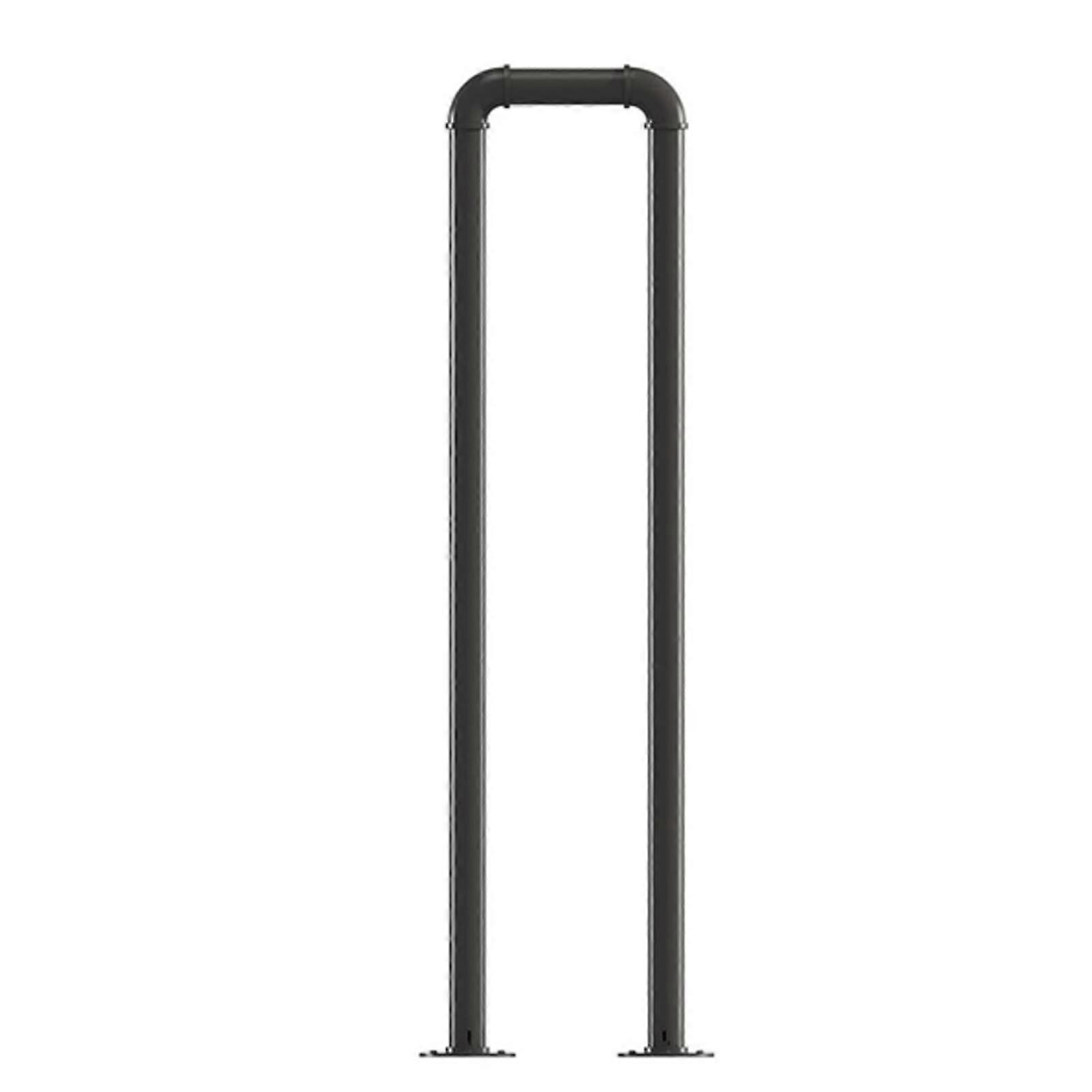 U Shaped Stair Railing 75cm Non-Slip for Elderly Support, Durable Single-Coloured Safety Railing for Porch and Deck