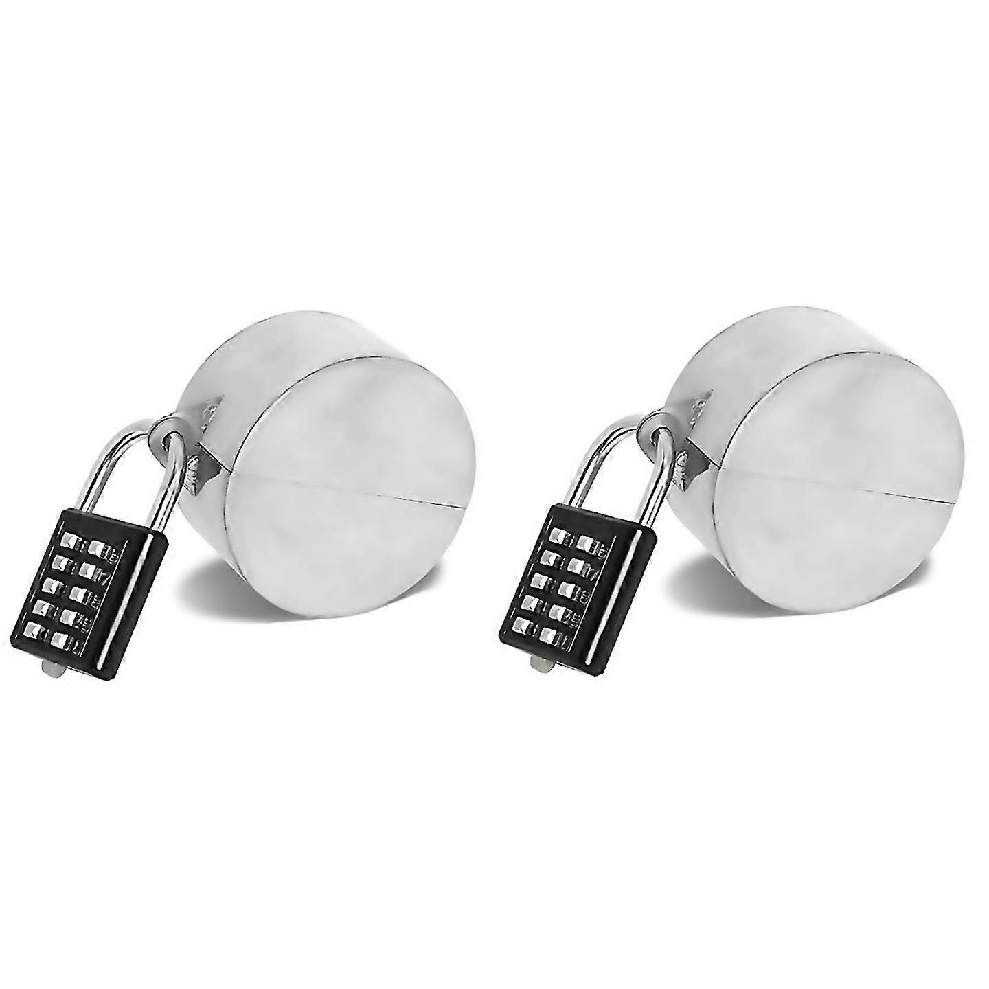 For Gate Valve Locking Device (2 Set) Hose Bib Lock Outdoor Faucet