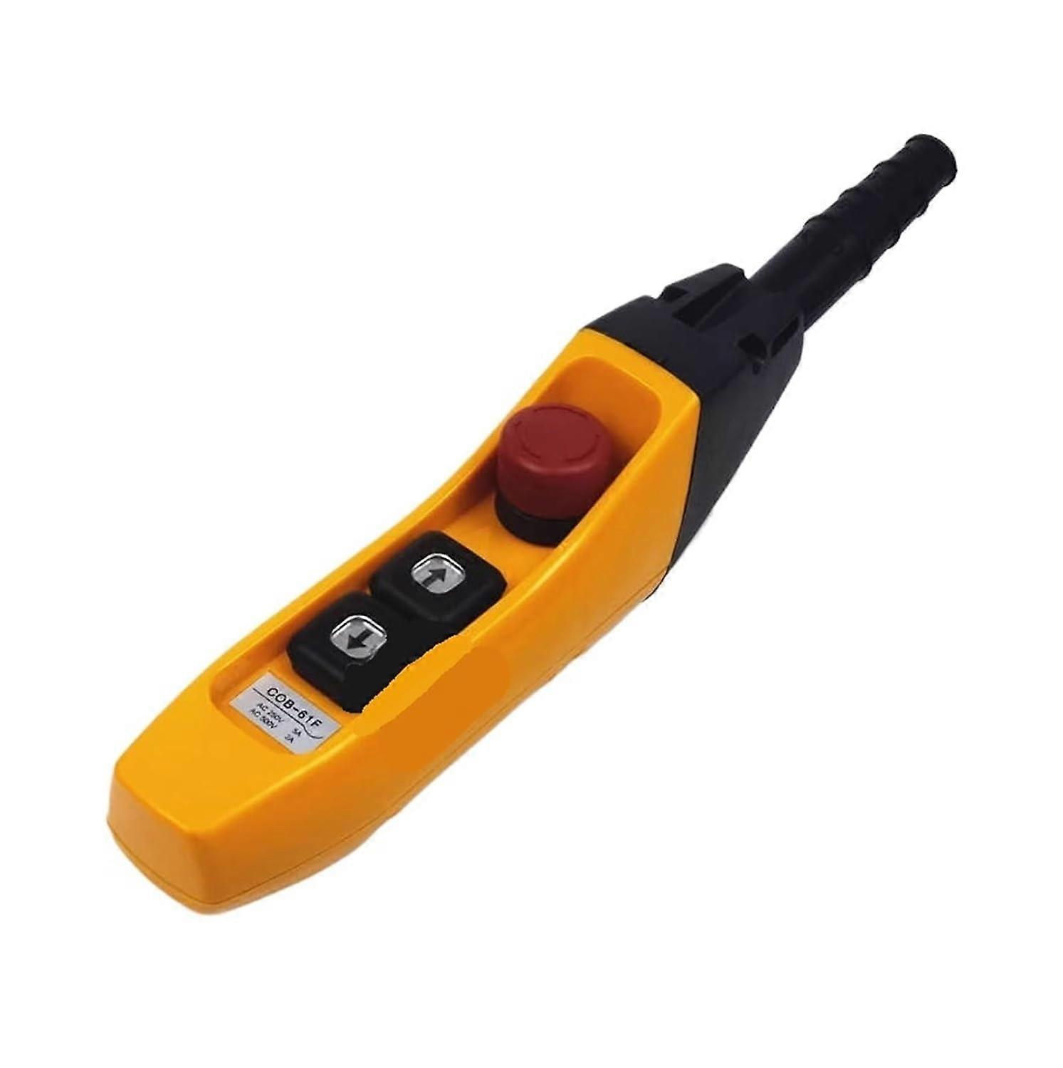 Outdoor rain Proof Crane Handle Electric Hoist Control Lifting Button Switch Single/Double Speed Handle Start/Emergency S