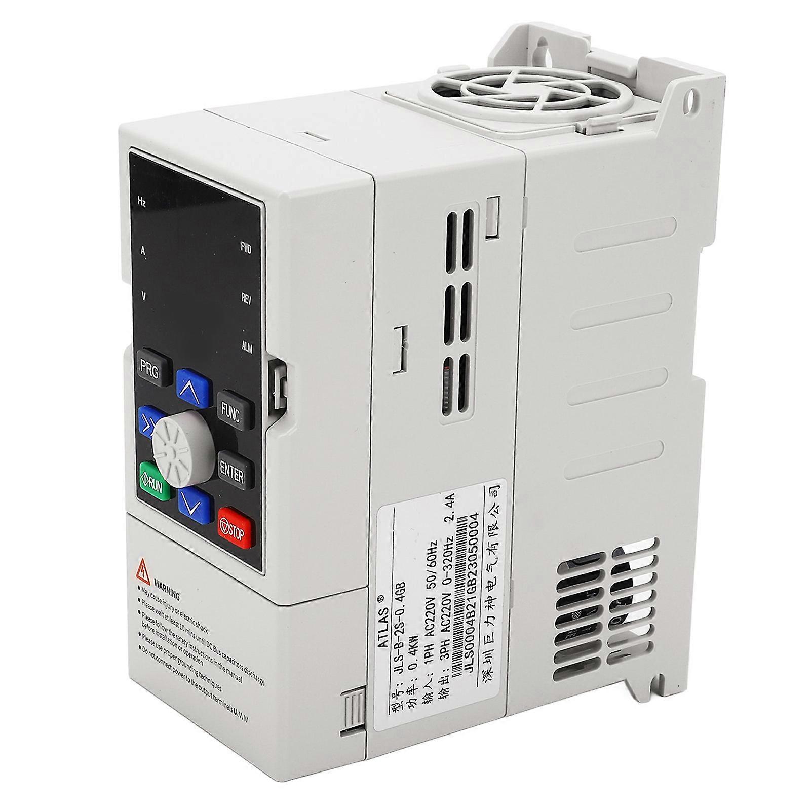 Variable Frequency Drive Inverter Single Input to 3 Phase Output 220V 0.4KW VFD for Spindle Motor CNC Speed Control