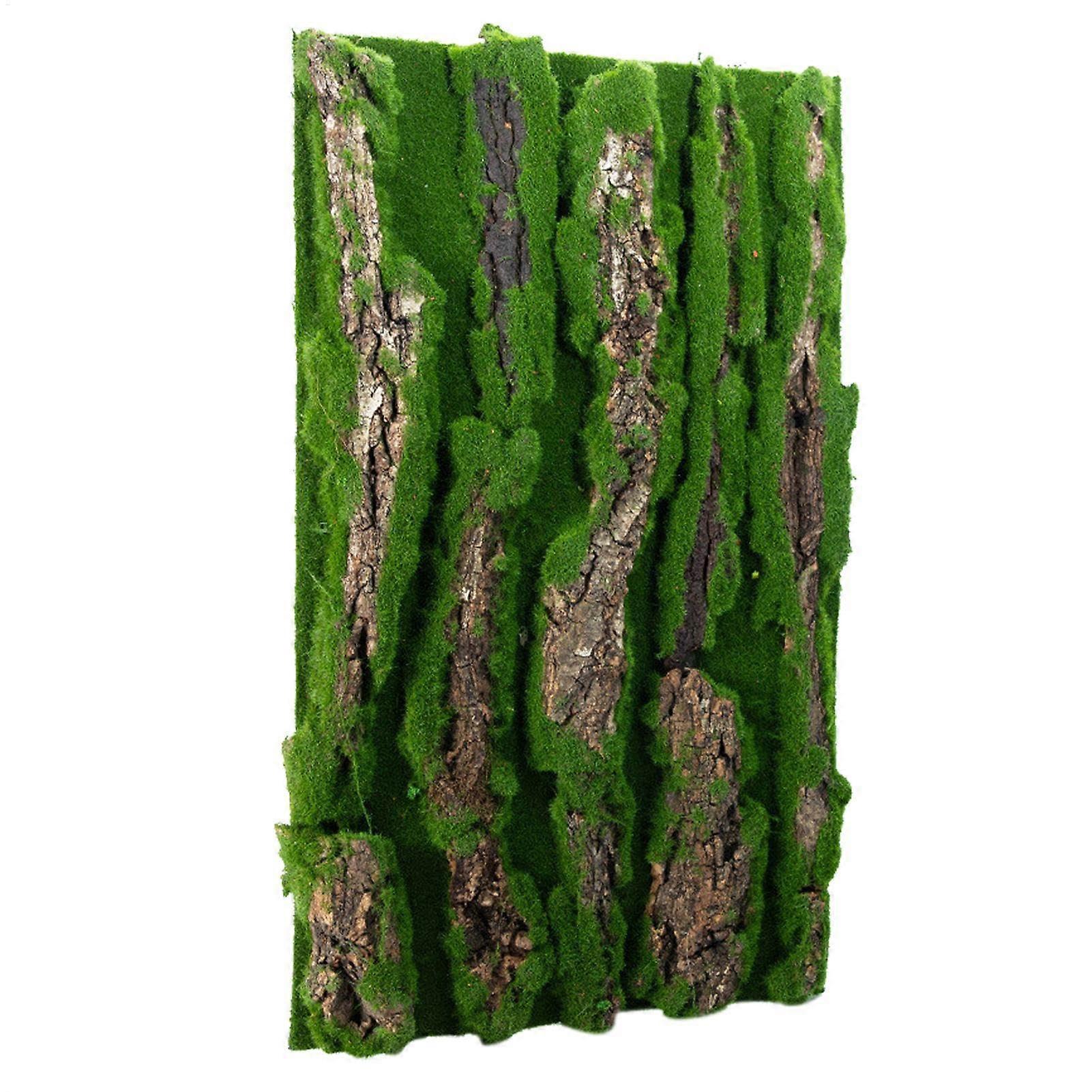 Lizard Terrarium Reptile Cork Terrarium Background Artificial Moss Bark Background for Lizard Terrarium Reptile Habitat for Gecko Turtle F 30*50cm