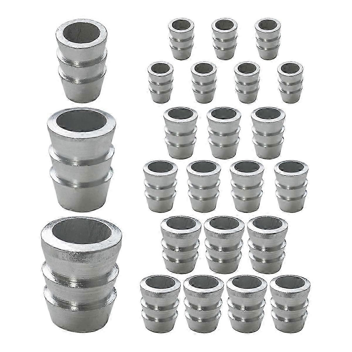 21 PCS Extended Round -Handle Wedge Safety Metal Wedge Hammer Handle Wedges Steel Wedge,(0.55/0.63/