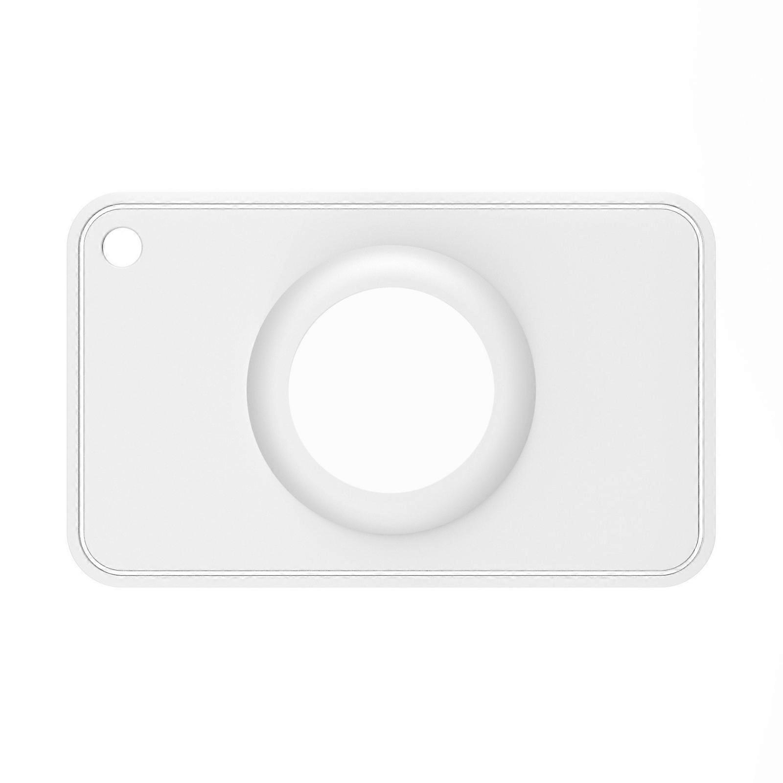 Protective Case Wallet Case Holder Thin Card Size Holder Trackers Cover Locator Holders Card Case for Bag  White