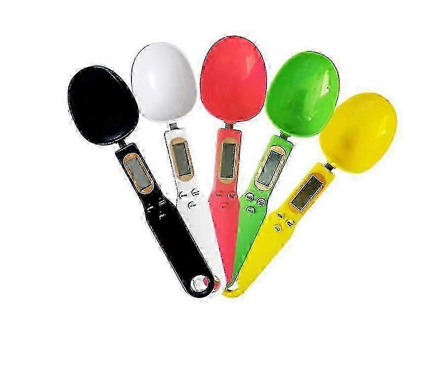 Digital Kitchen Spoon Scale - Accurate Electronic Measuring Spoon - Pink