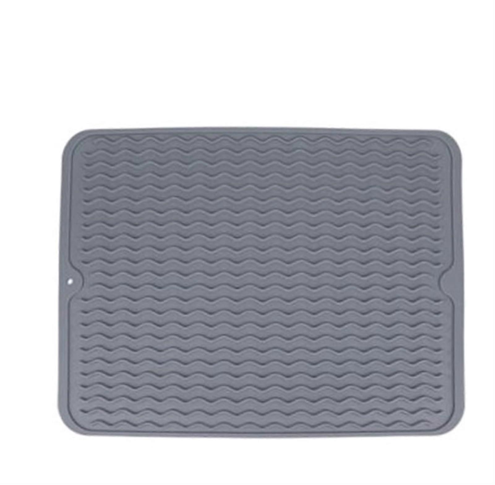 Large Multifunctional Silicone Drying Mats Heat Insulation Pot Holder (50x40cm)