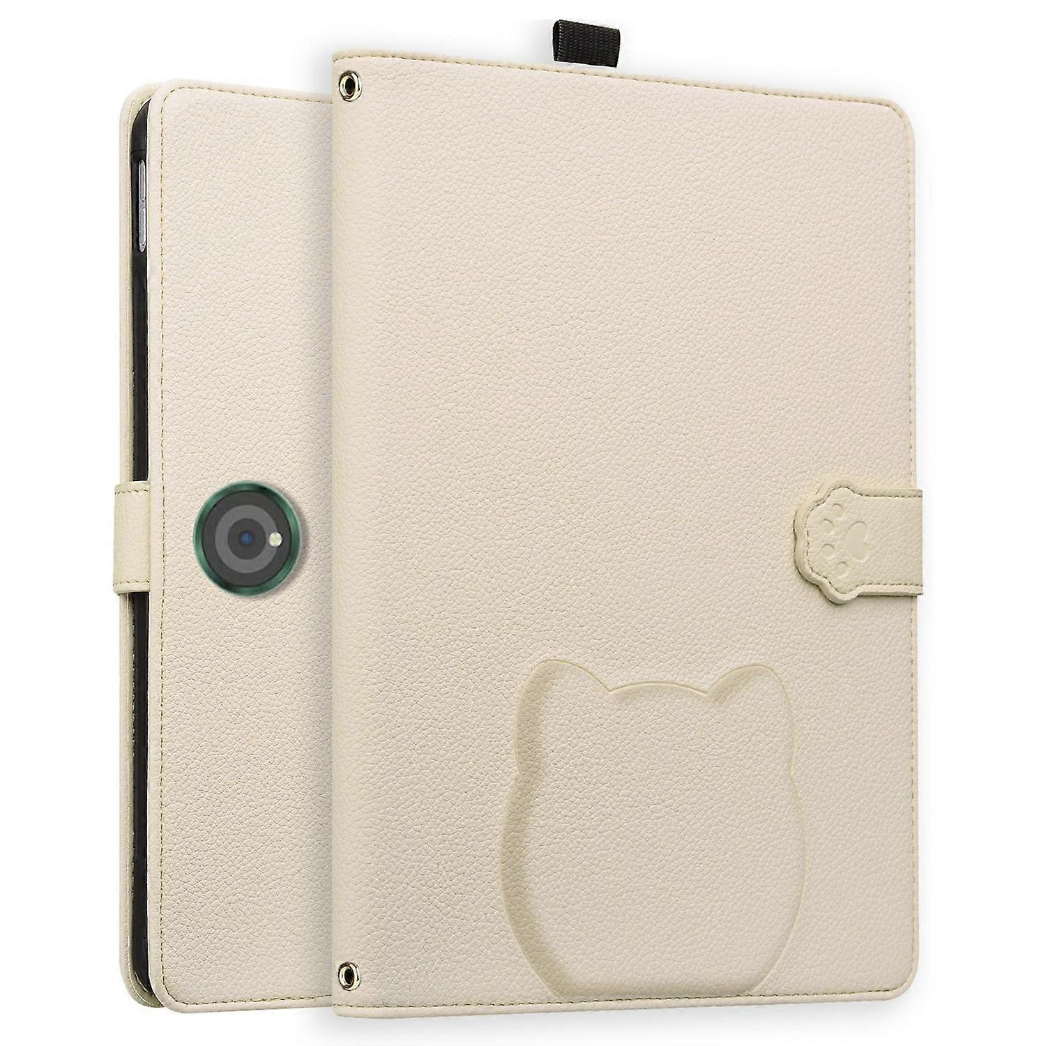 For OnePlus Pad Pro/Pad 2 Case 3D Effect Cat Pattern Leather Stand Table Cover with Wallet,Stylus Ho