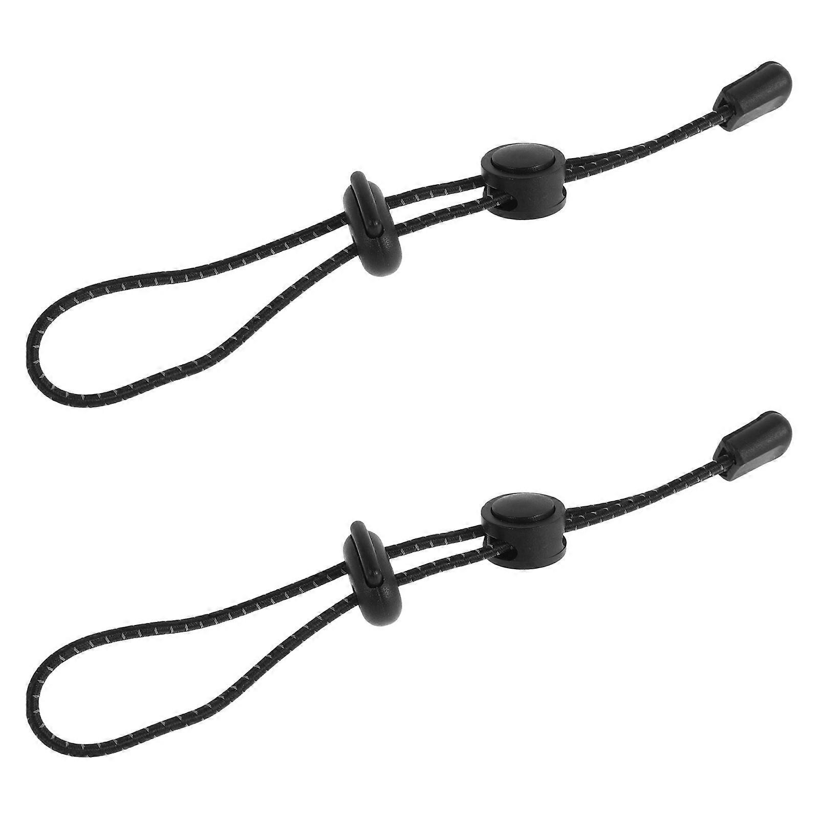OUNONA 2pcs Backpack Hiking Poles Holder Securing Pole Tie Elastic Rope for Outdoor Sport Walking Stick Trekking Pole Elastic Rope