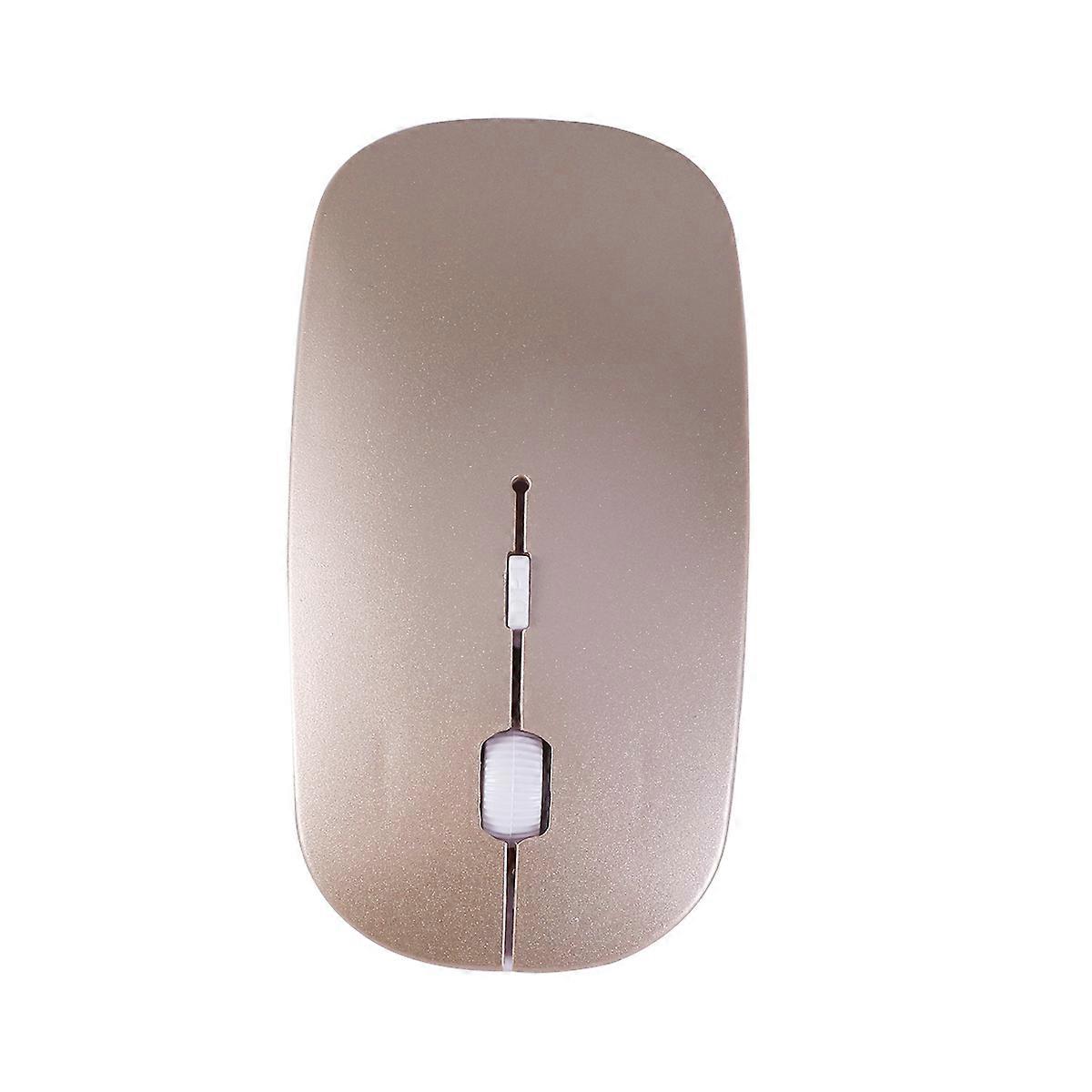 Golden Wireless Gaming Mouse for Computer Use with Ergonomic Design and 1015 Meters Connection Distance