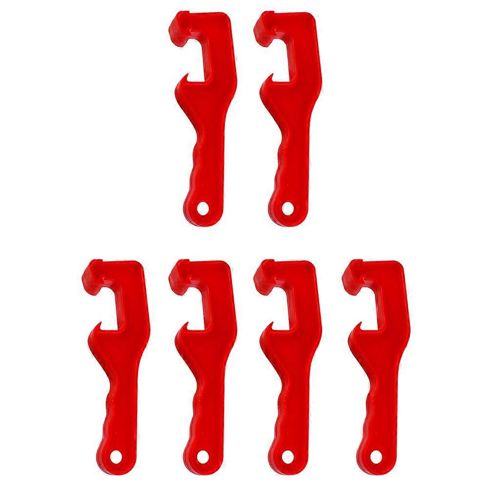 Paint Lid Opener Plastic Container Lid Opener For Shop Operations 6Pcs
