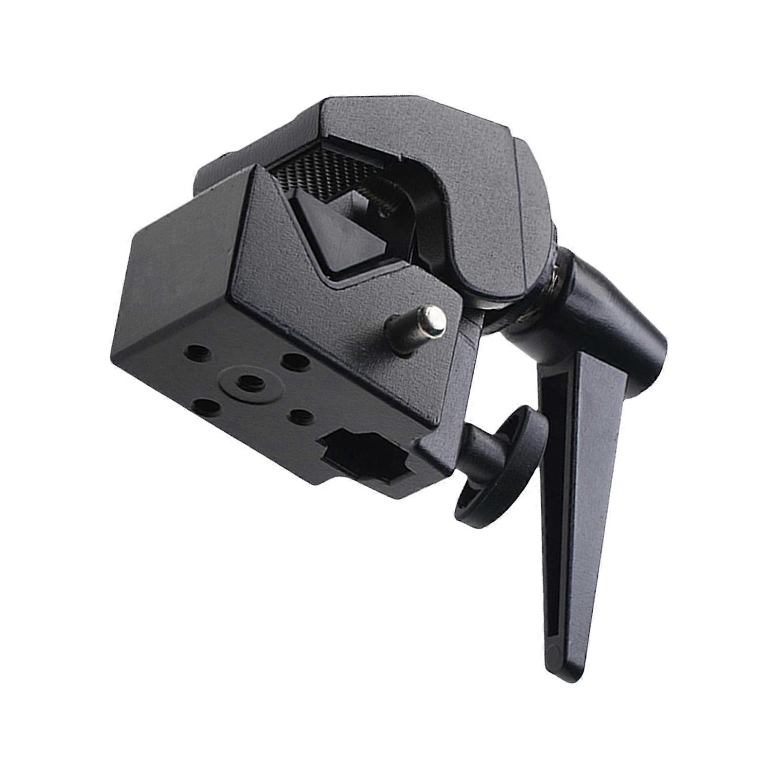 Ergonomic AntiSlip Studio Clamp With Metal Plastic Composite Structure For Video Recording Photography Accessories Multicolor