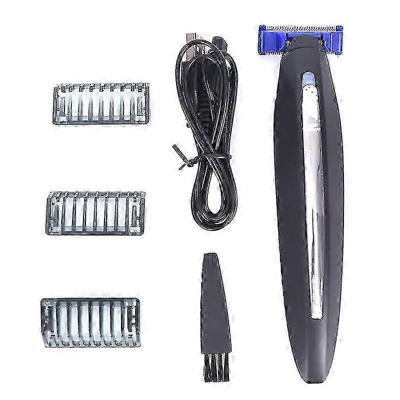 Personal Rechargeable Solo Touch Smart Razor Micro Trimmer Men Shaver Grooming Tool