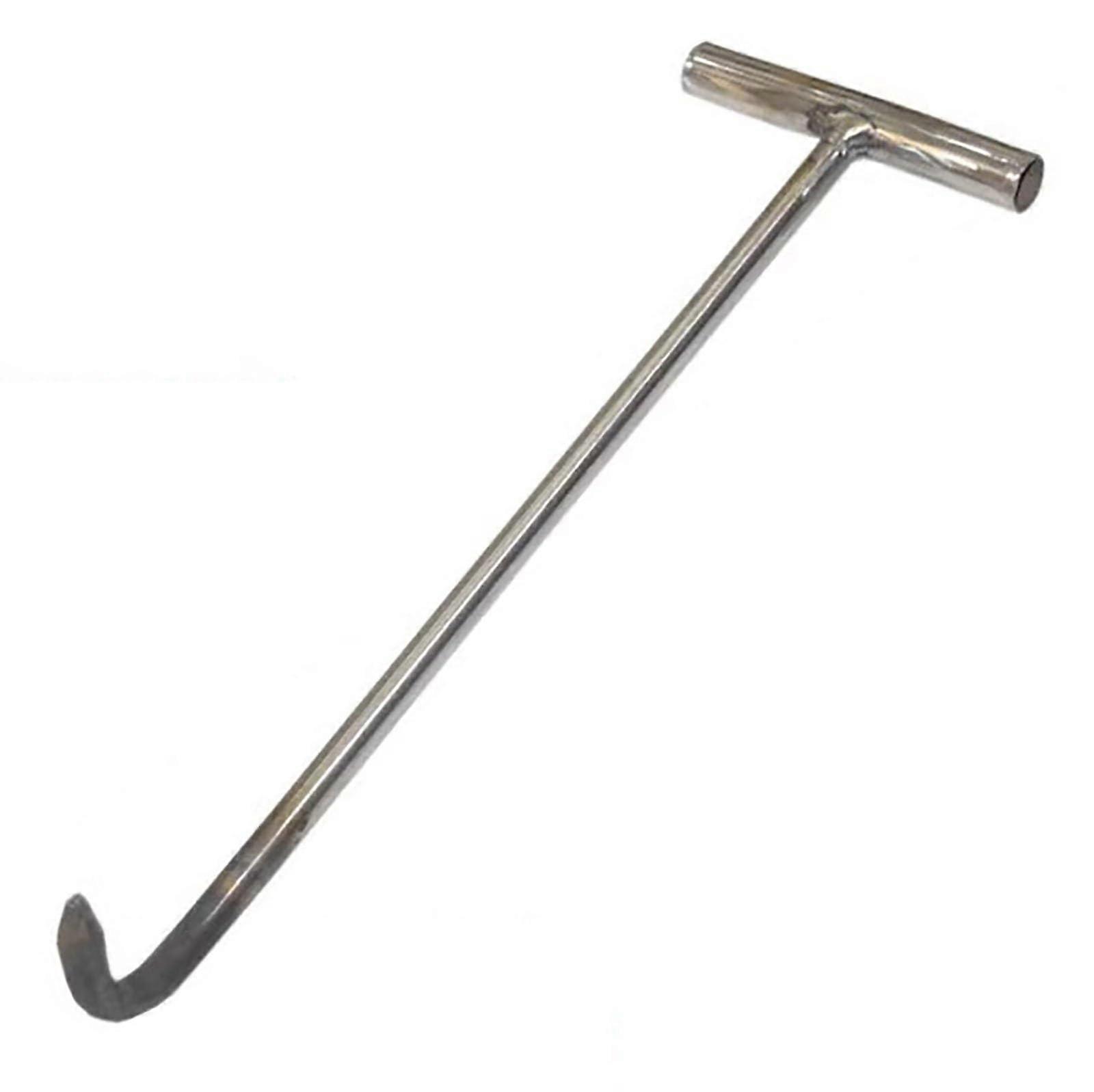 Sewer hook Robust Tshaped manhole hook tool, adjustable for round and square covers 654 inches