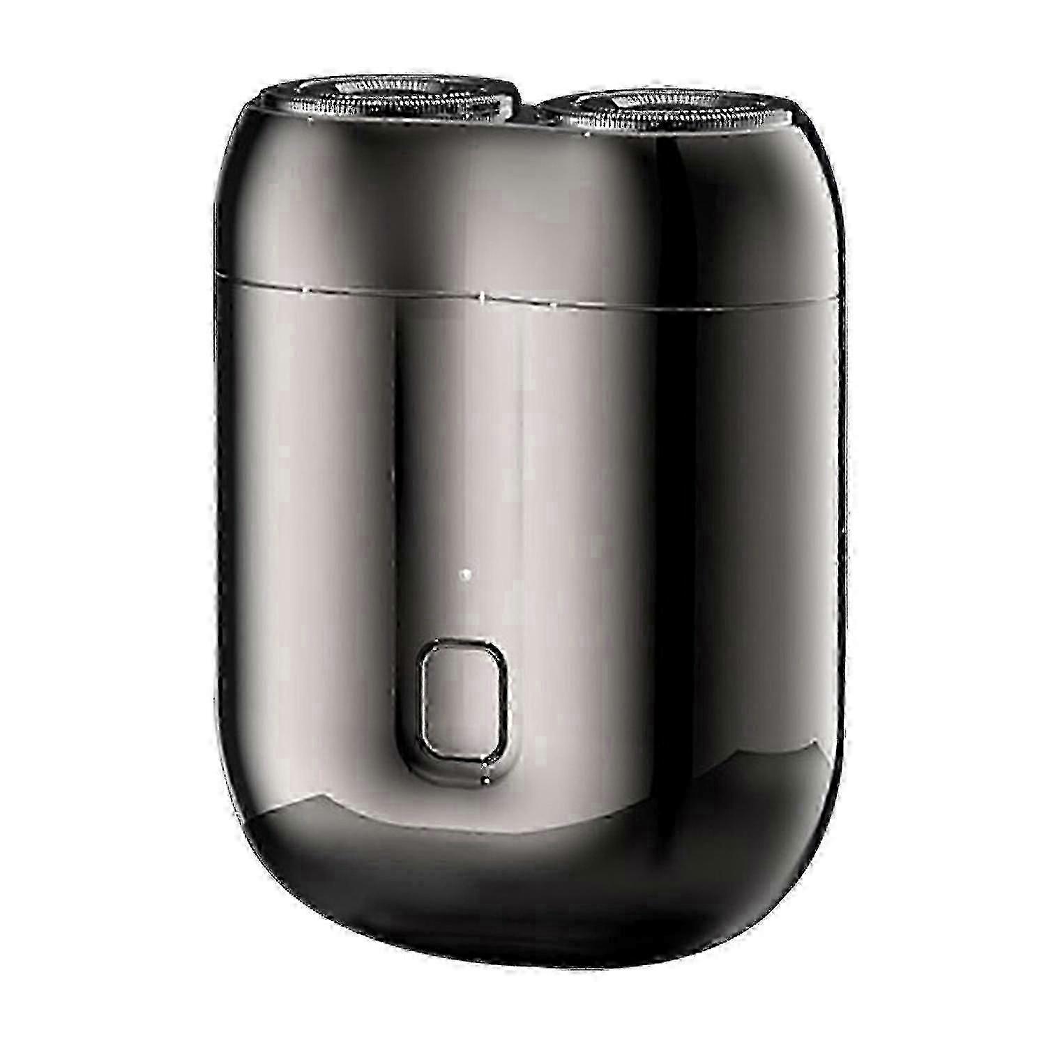 Dual Head Electric Razor for Men - Mini USB Shaver, Portable, Washable