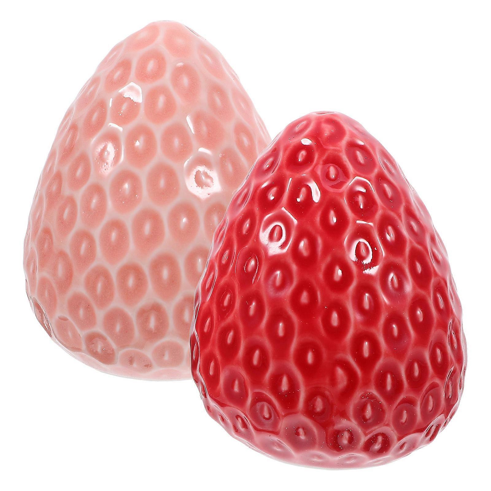 Compact Design Shaker Ceramic Material Home Use 2.55X2.16X2.16in Seasoning 2Pcs