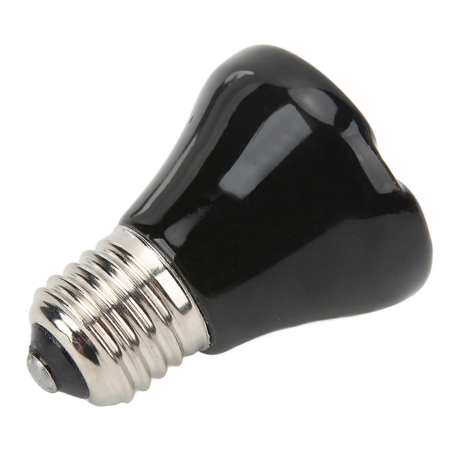 קרמיקה זוחלים חום מנורת נורה מיני אינפרא אדום חום קרמיקה דו-חיים חימום מנורת לטאות זוחלים 220V-240V