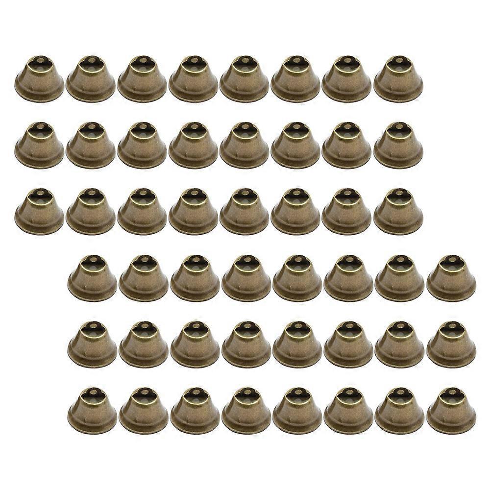 Decorative Metal Bell 200Set Hanging Ornament Designed For Wedding And Birthday Celebrations Dark Brown Color For Stylish Decor
