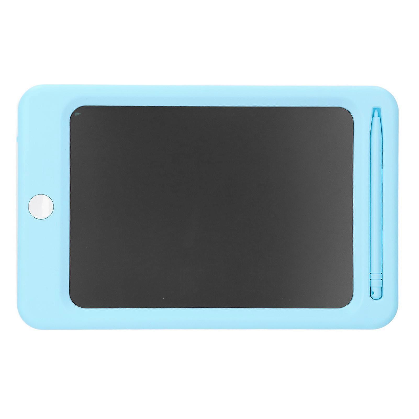 LCD Writing Tablet Eye Protection Toddler Doodle Board Electronic Drawing Board Tools Kids Learning Toy Blue