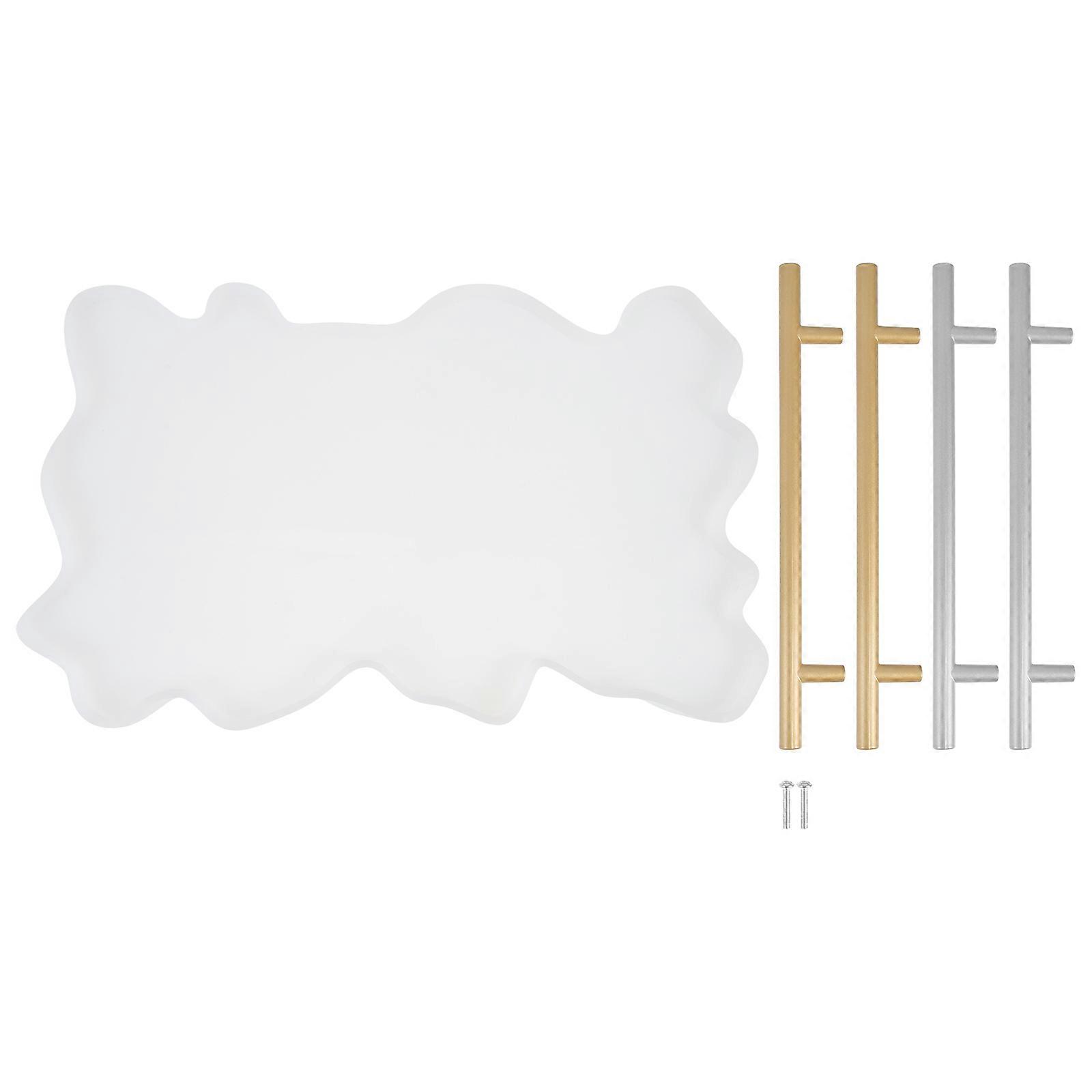 Silicone Jewelry Molds For Resin DIY Design Enthusiasts Rectangular Crafts Easy To Clean 39.2X23cm 1 Set