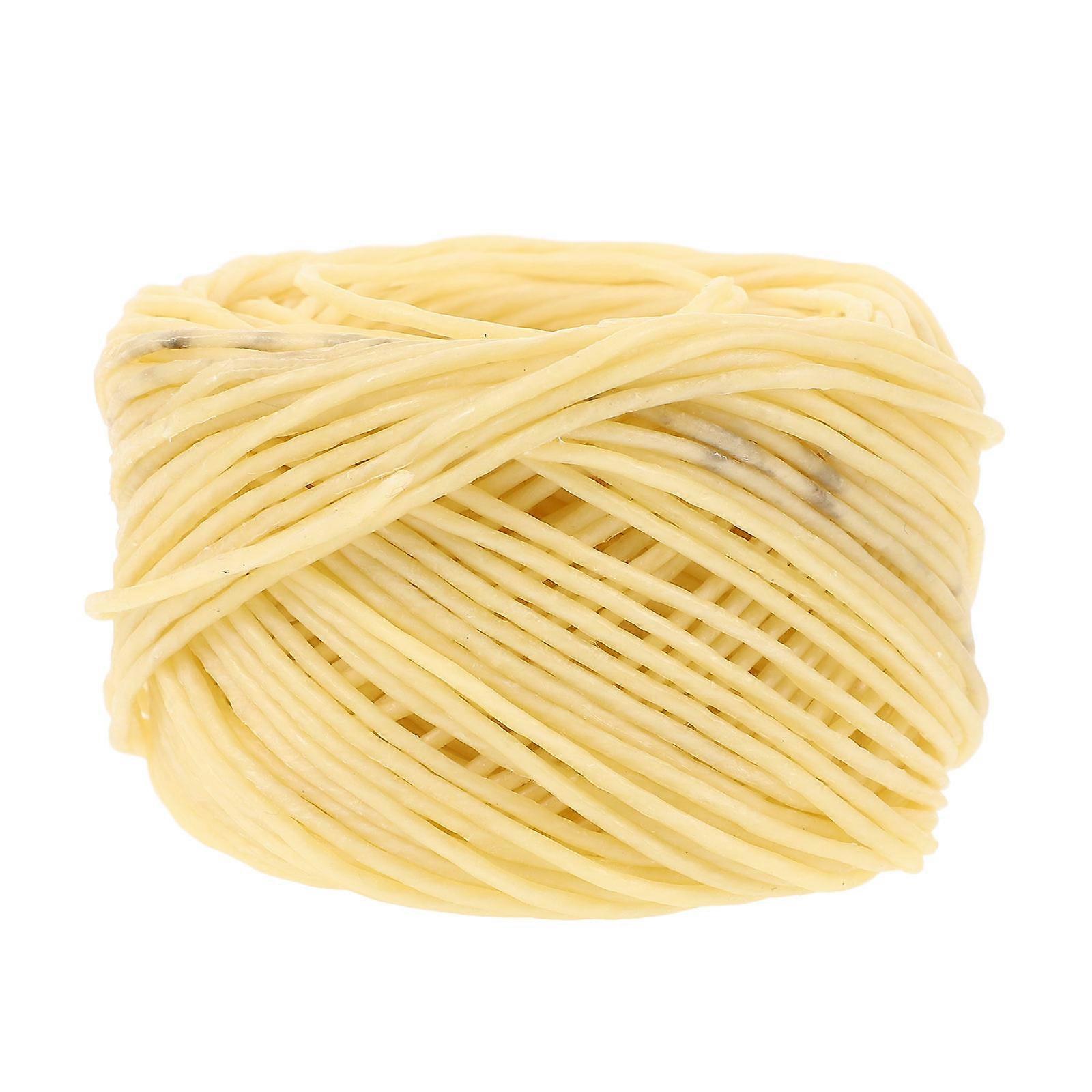 Wicks for Candle Making Replacement for DIY Lovers in Light Yellow Material 1 Roll Suitable for Various Occasions