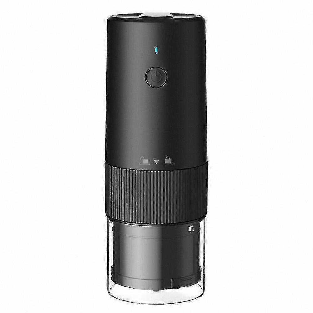 Electric Coffee Bean Grinder, Portable Automatic Conical Mill with Multi Grind Settings for Home and Travel Use