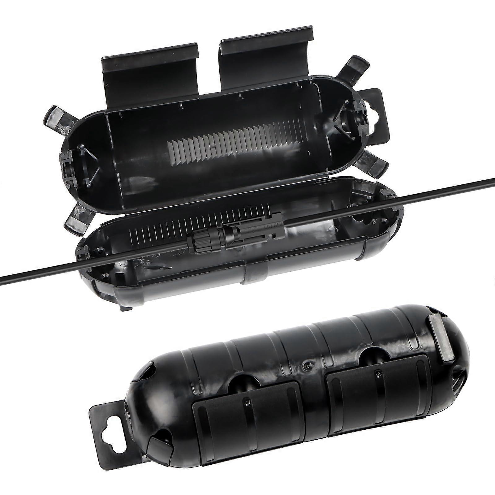 Waterproof Cable Box for Outdoor Use, Weatherproof Extension Cable Protector, Durable Plug and Connector Safety Capsule