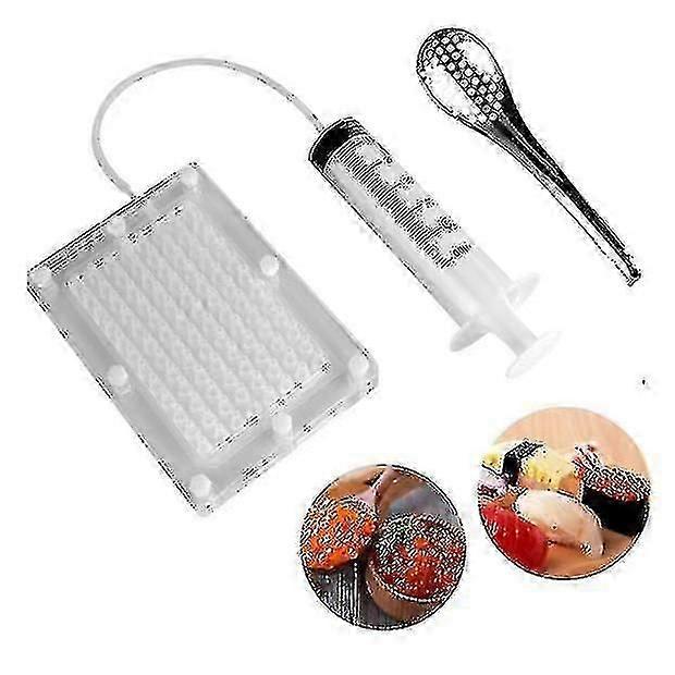 Professional Molecular Gastronomy Caviar Maker Set - Filter, Spherification Dropper