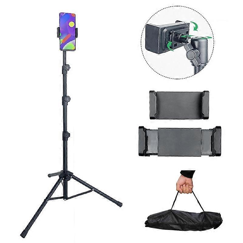 1.6m Adjustable Stand Retractable Phone Tripod 323