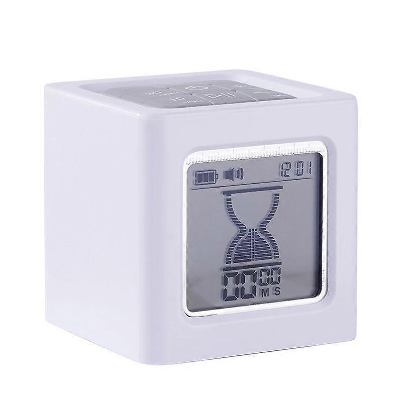Timer Hourglass Digital Cube Timer Kitchen Clock Night Light Countdown Stopwatch Time