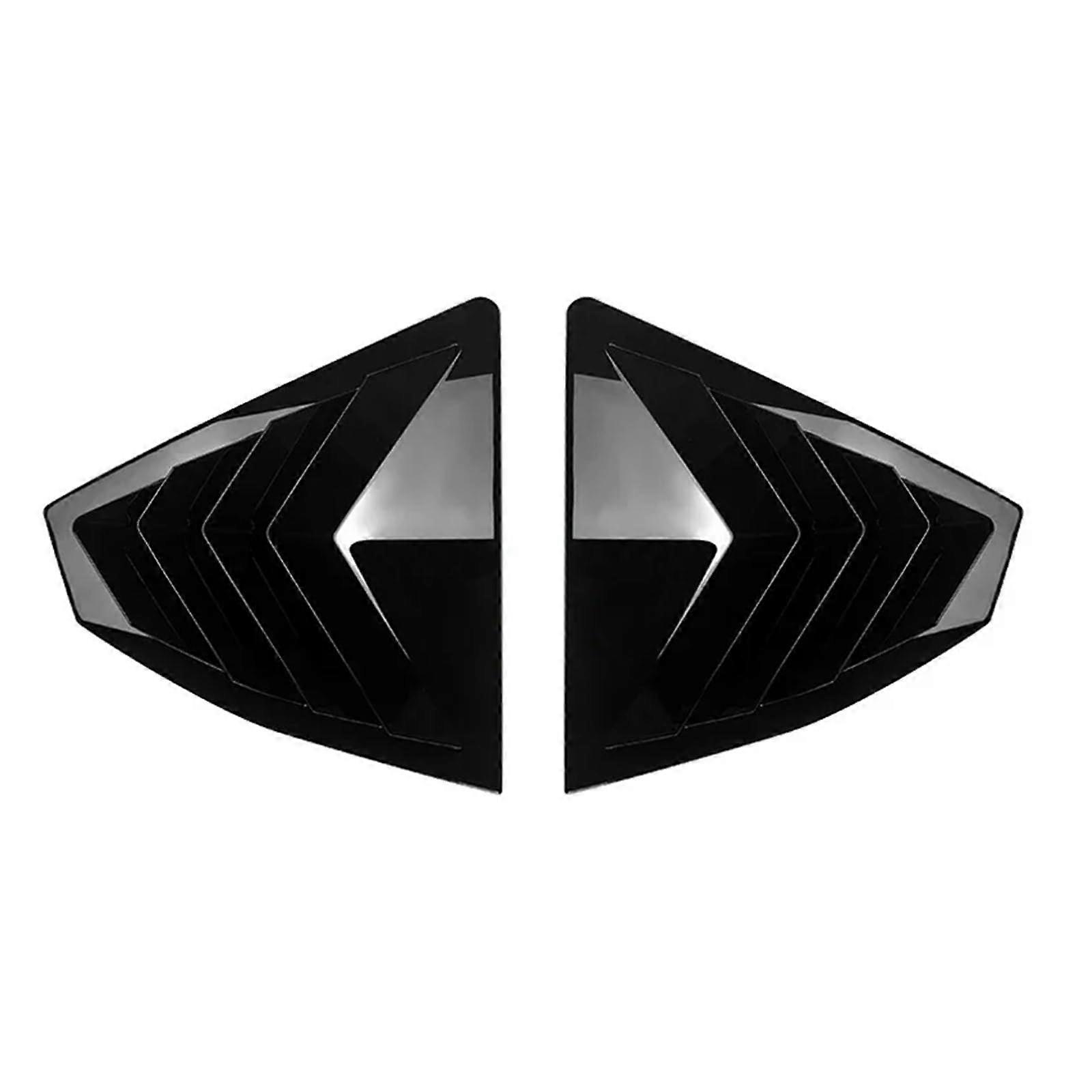 Car Rear Window Cover Trim for Subaru WRX STI VB 2022+, Gloss Black Grille Side Vent Trim