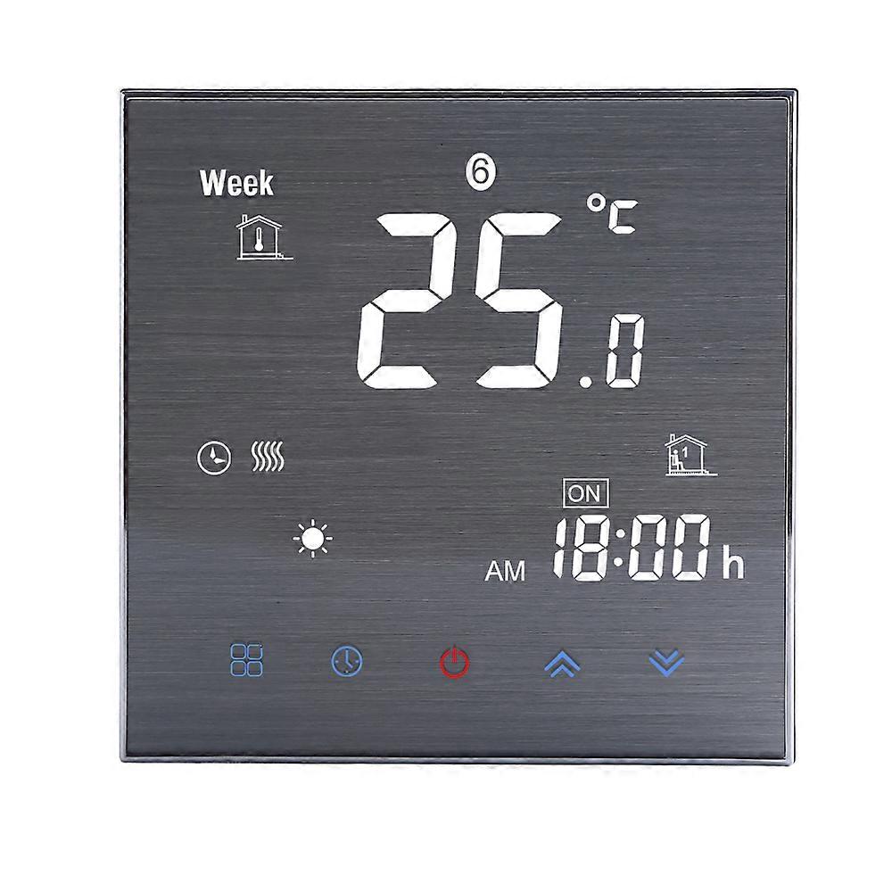 BTH-2000L-GC Water / Gas Boiler Thermostat Digital Temperature Controller Large LCD Display Touch Button Control 5A AC 95-240V