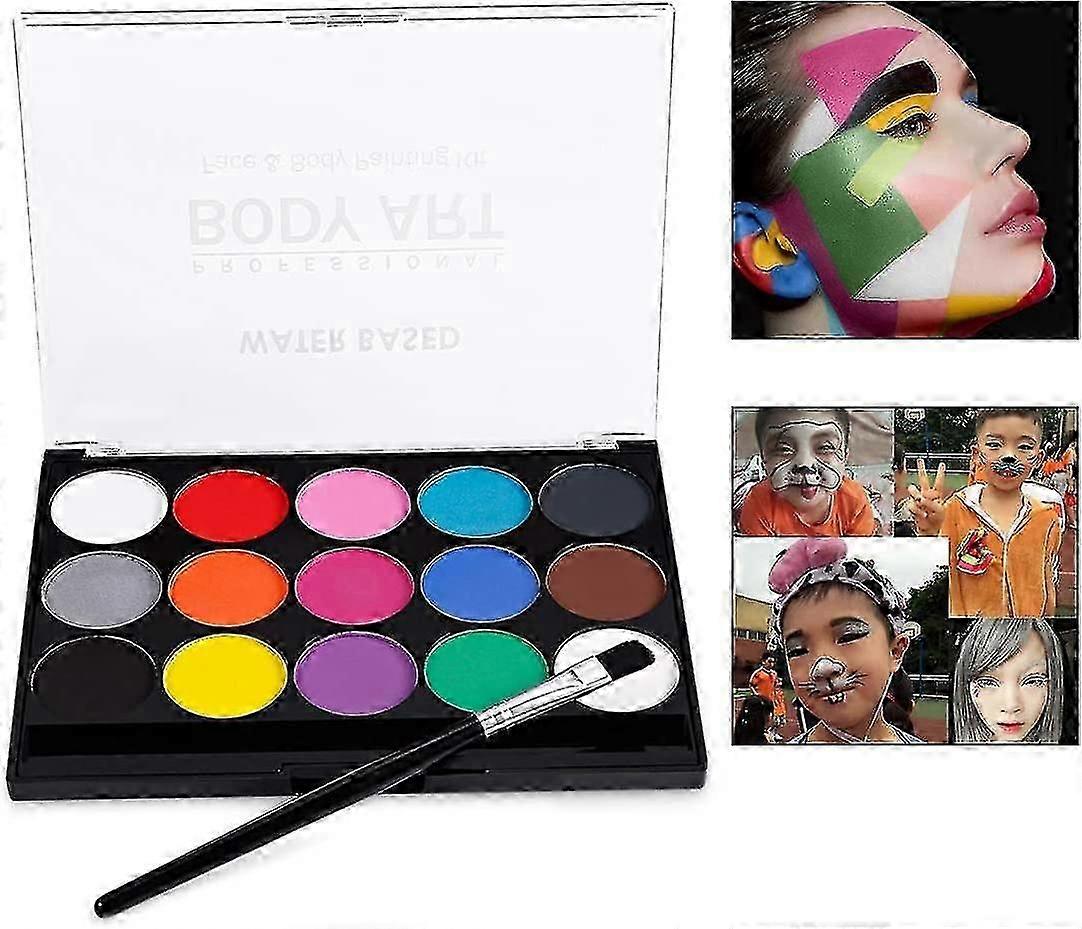 12 Makeup Boxes Set Children's Makeup Palette With Brush