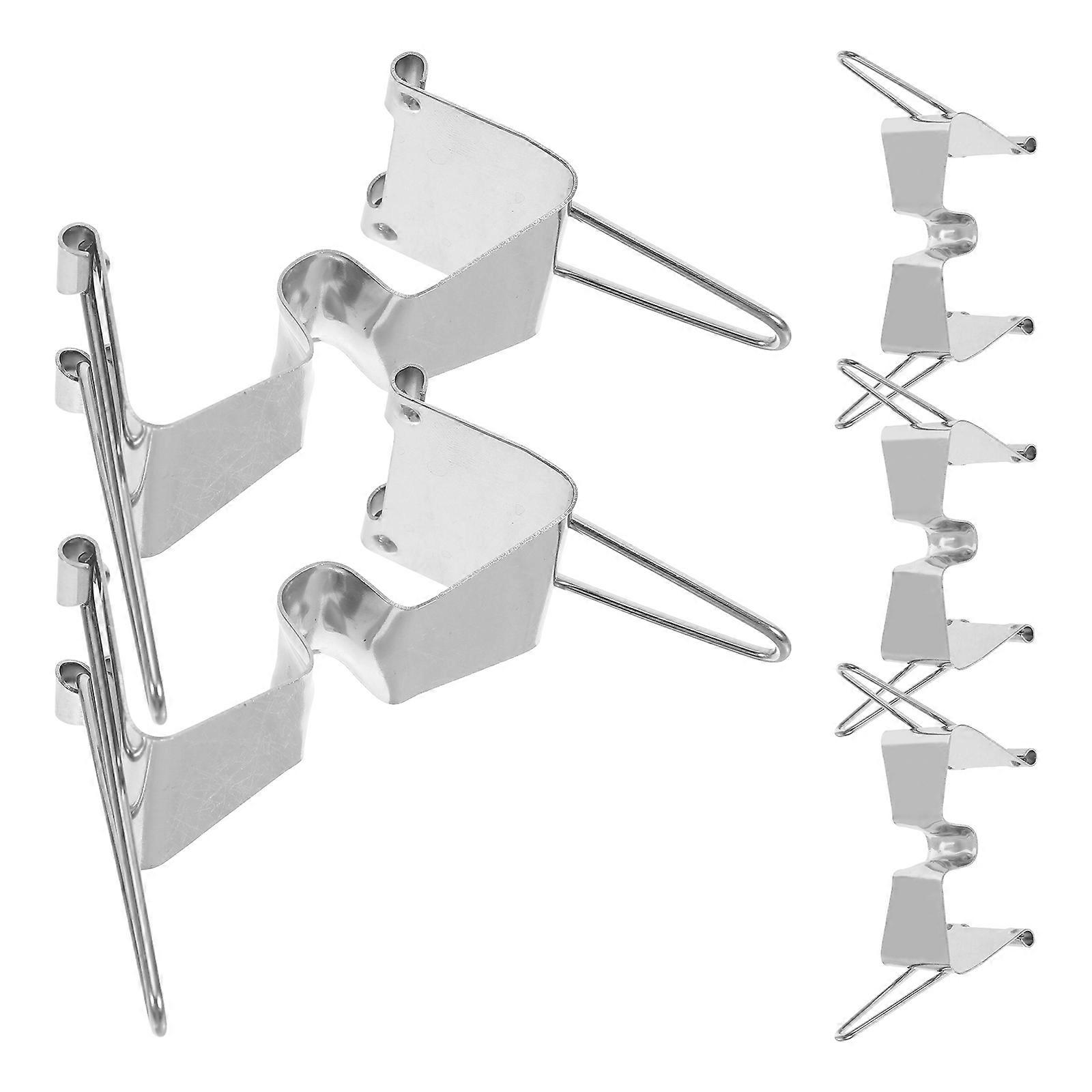 5PCS Stainless Steel Heavy Duty Canvas Clips for Oil Painting Frames – Ergonomic Design for Easy Carrying and Natural Drying