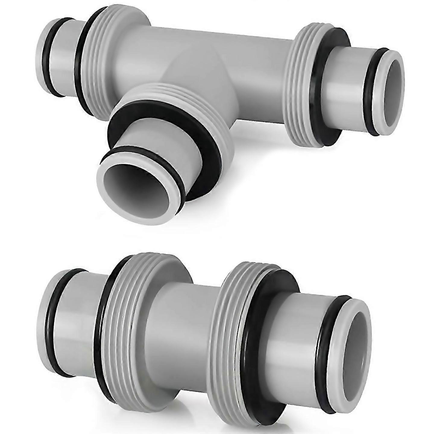 For 2pc Filter Pump Hose Connectorpool Hose Connector Coupling