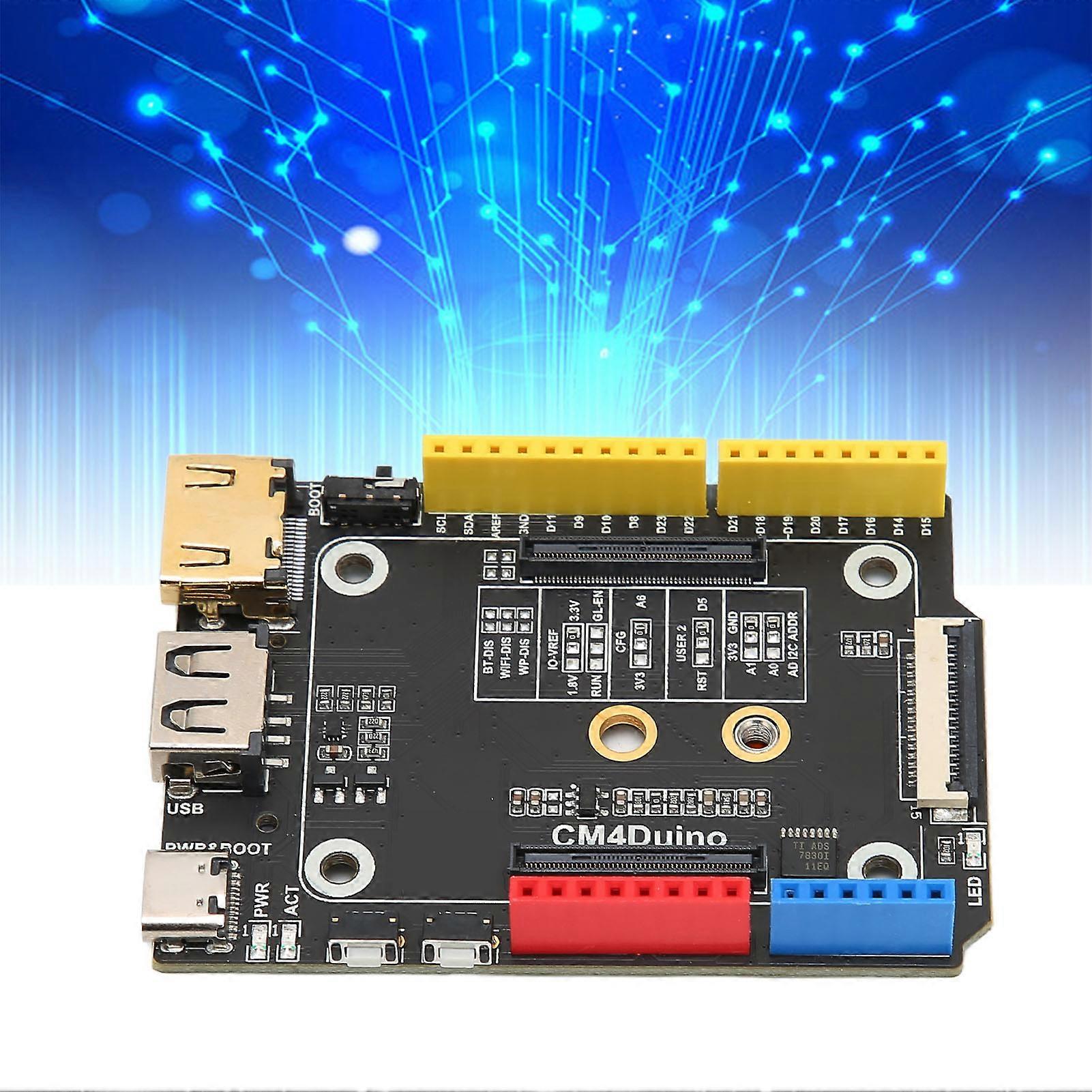 CM4 Duino Expansion Board with M.2 M Key, USB 2.0, HD 4K Output