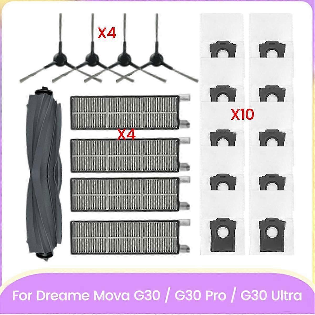 Vacuum Cleaner Parts for Dreame Mova G30/G30 Pro/G30 Ultra Main Side