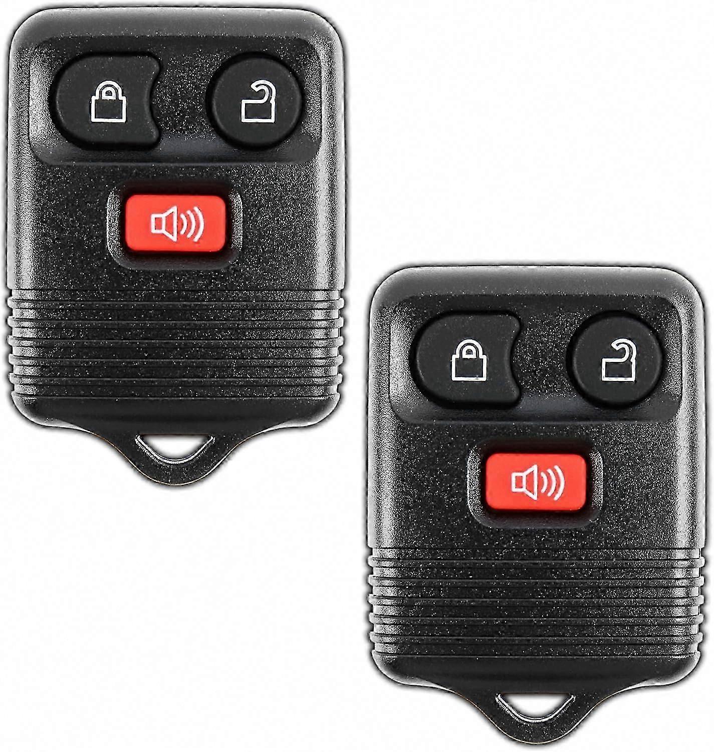 2025 Newest Keyless Entry Key Fob Replacement 3 Buttons for Ford F150 Explorer 2005-2015