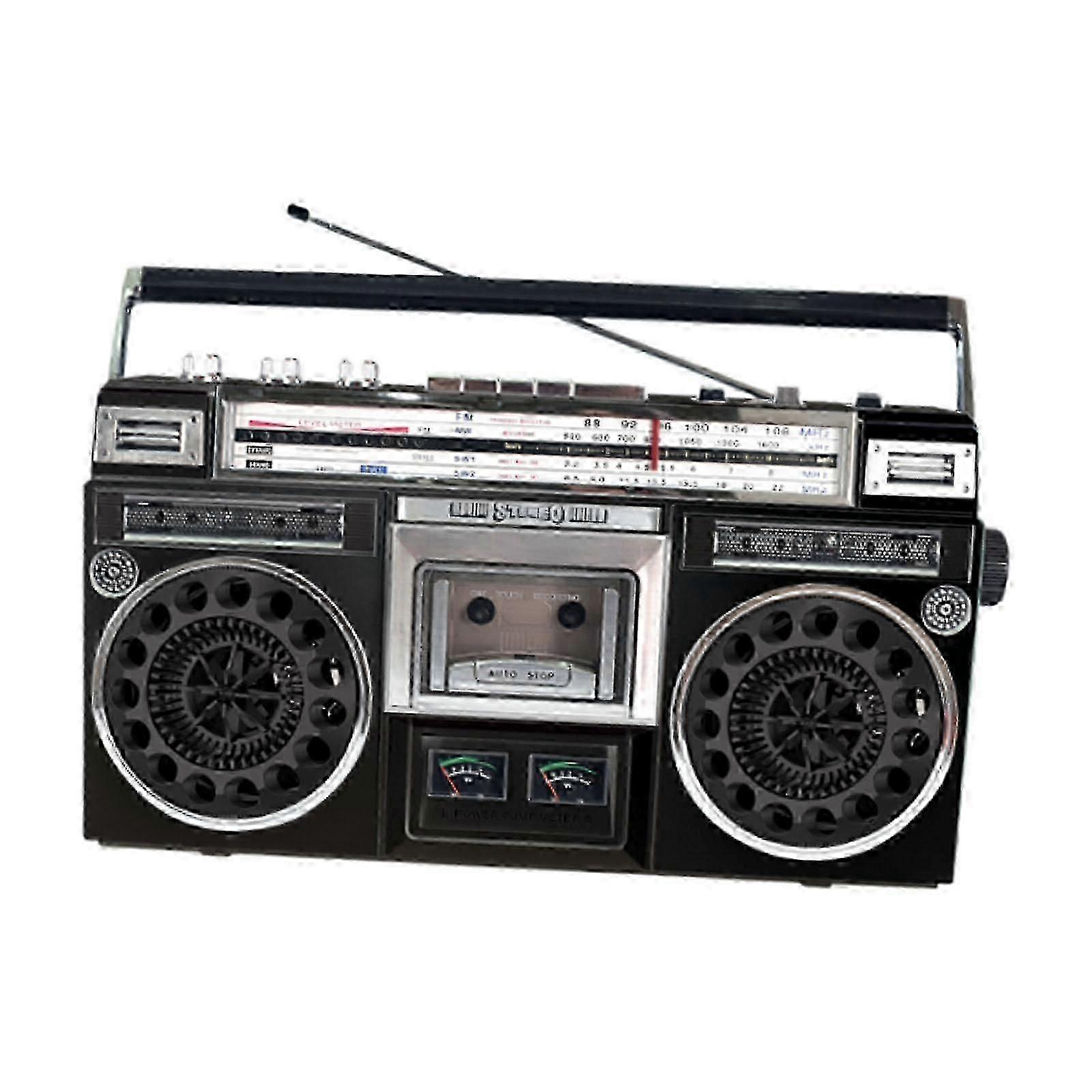 Cassette Player Shop Cassette to MP3 Converter with Earphone Jack Home Radio Silver