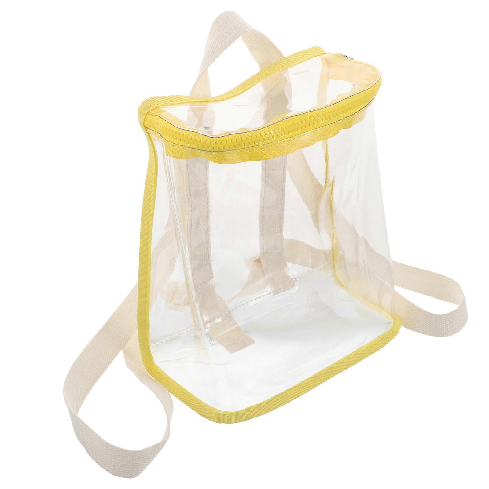 Transparent Kid Backpack Toddler Clear Backpack for School Travel