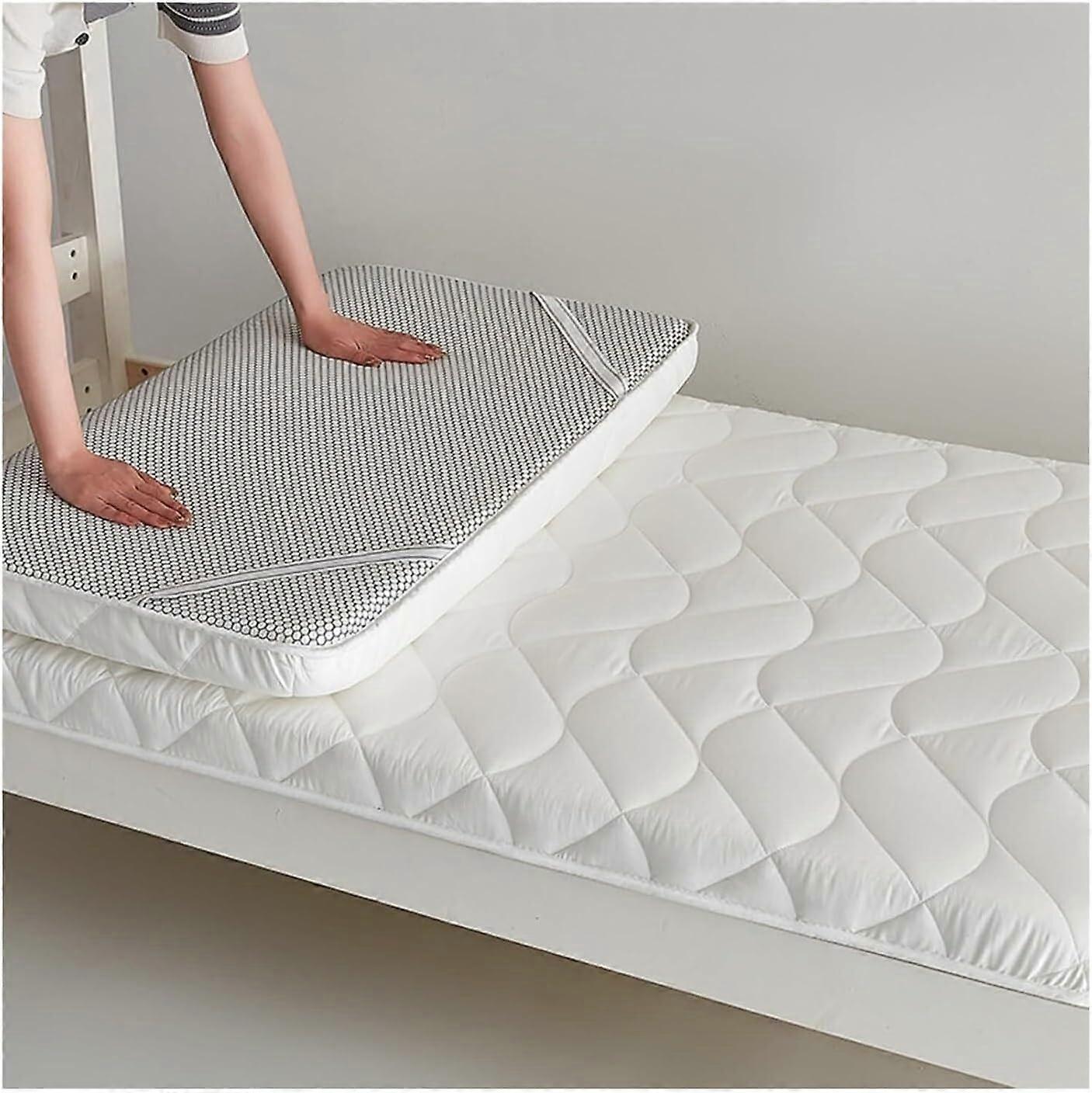 Queen Size Mattress Foldable Dorm Sleeping Pad Portable Guest Mattress 180x200cm For Single/Double/Full Camping Mat B
