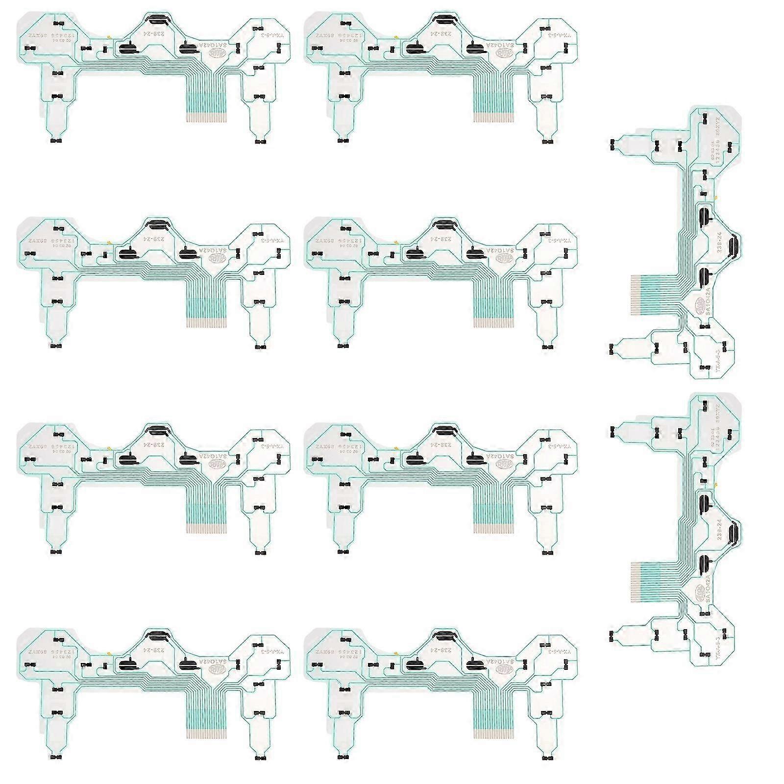 2025 10PCS PCB Ribbon Circuit Board SA1Q42A Conductive Film Ribbon Flex Cable for Socket Connector Controller Repair Part Other