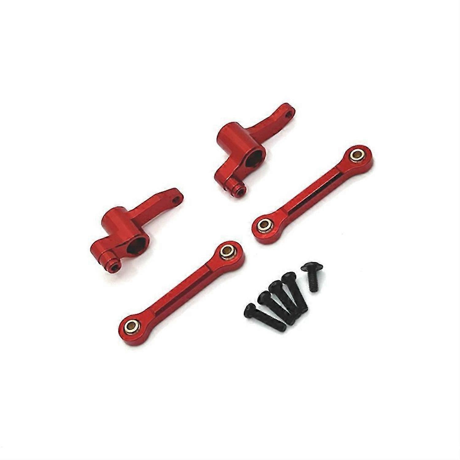 RC Car Steering Group Steering Rod for SCY 1/18 RC Crawler Car Red