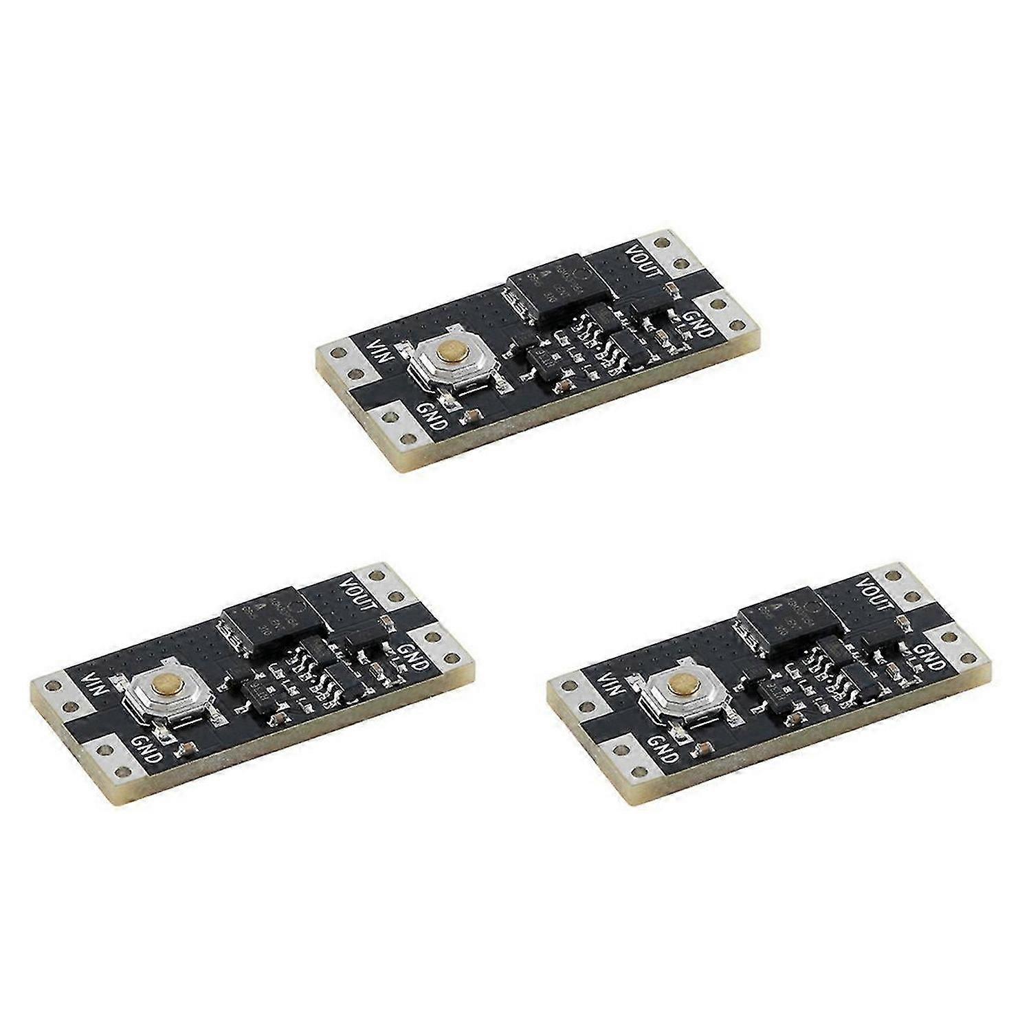 1Pcs Single Bond Button Bistable Switch Module 4.5-26V 1.3UA Load 10A