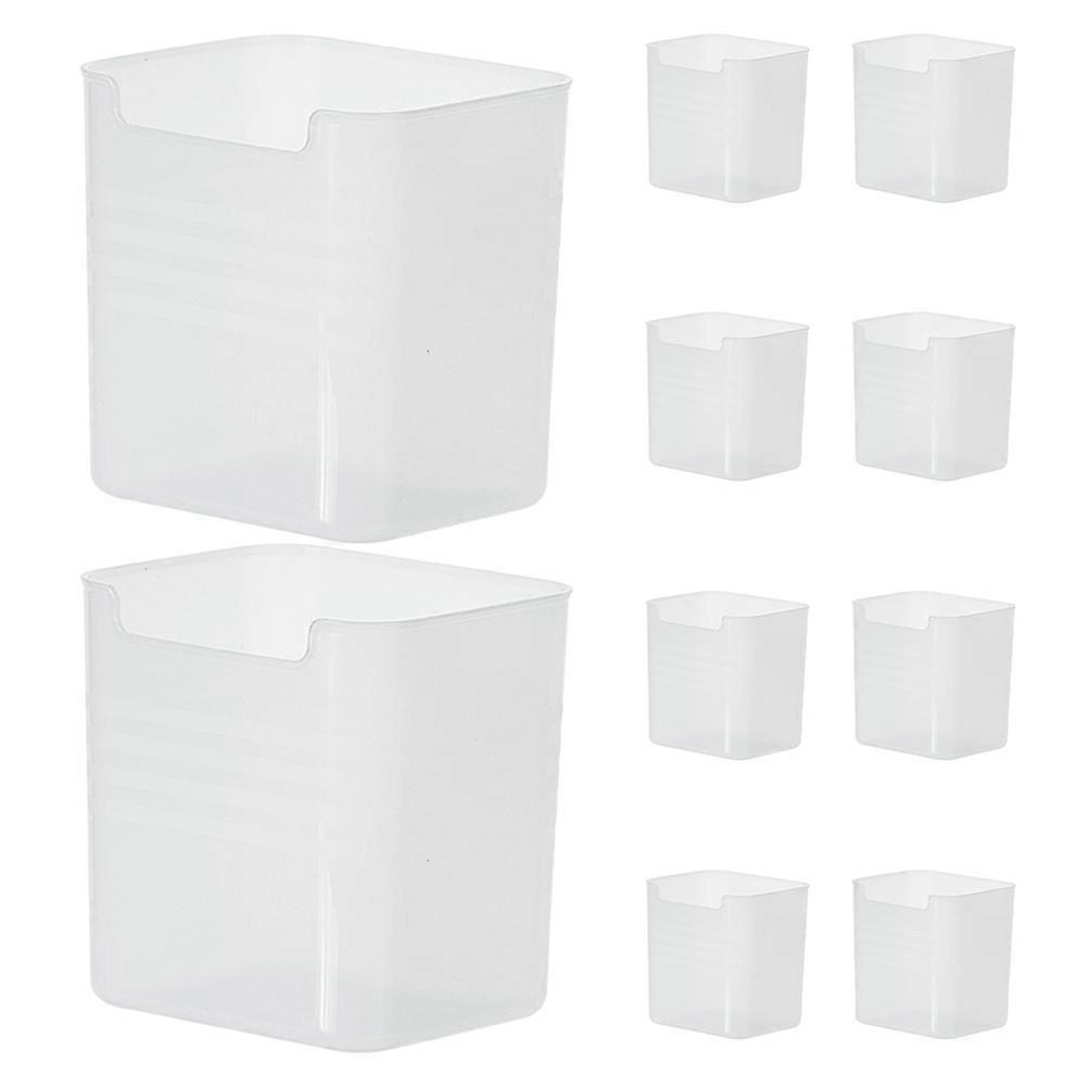 Fridge Side Door Storage Box for Storage 30Pcs Clear Refrigerator Bins