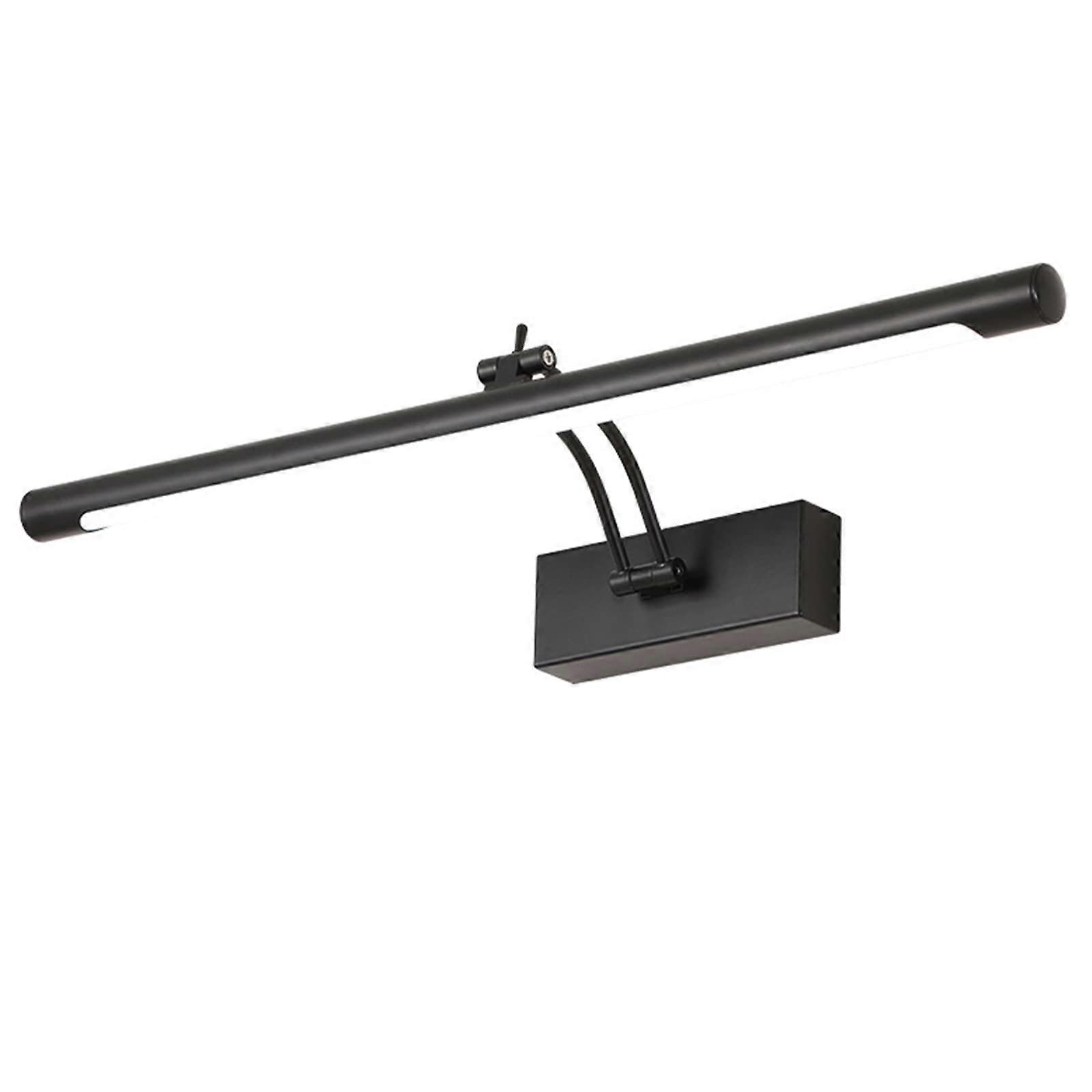 Bath Mirror Lamps Black LED Mirror Front Light, Three-Color, 41Cm Waterproof Nordic Minimalist Modern Makeup Mirror Lamp